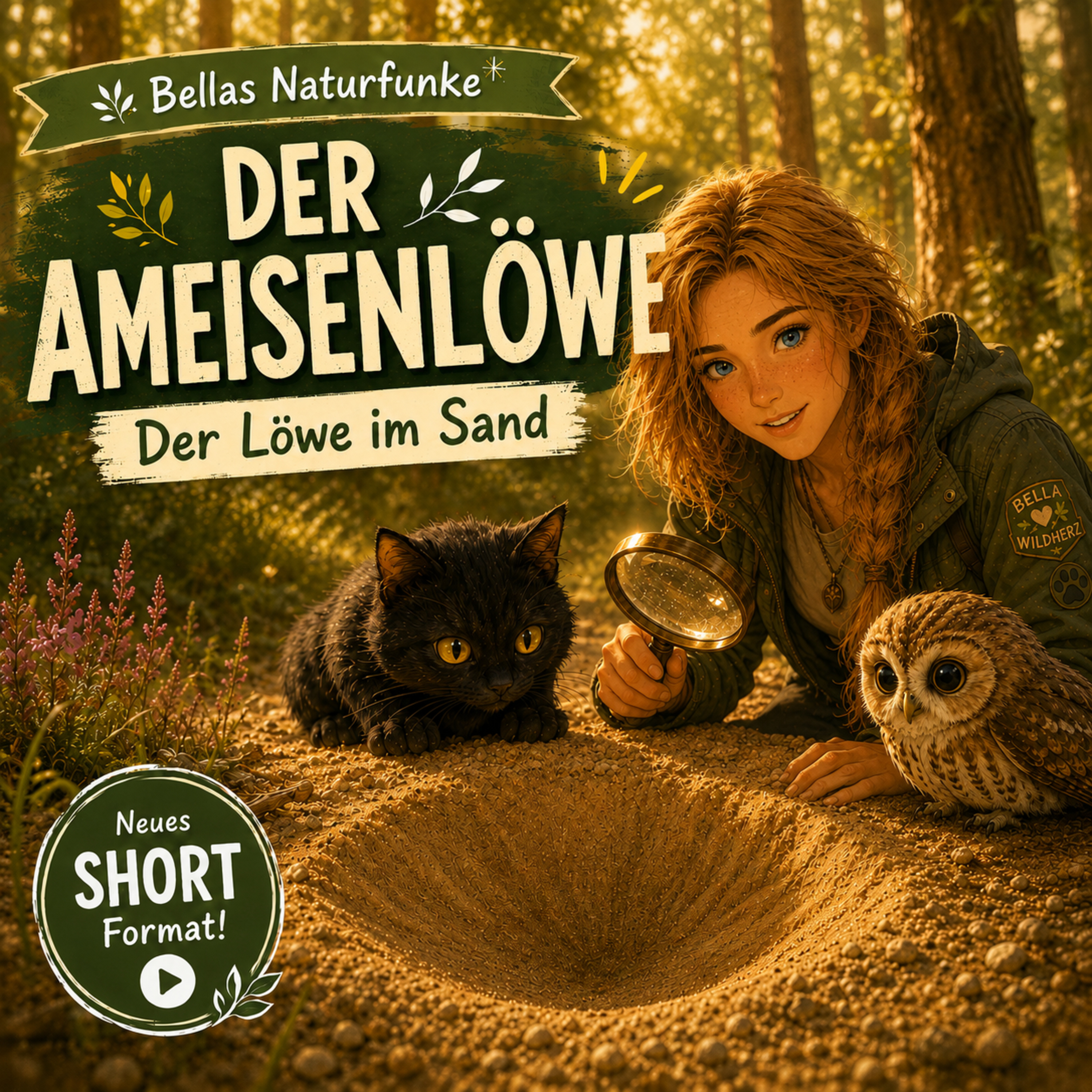 Bellas Naturfunke – Der Ameisenlöwe: Der Löwe im Sand episode artwork