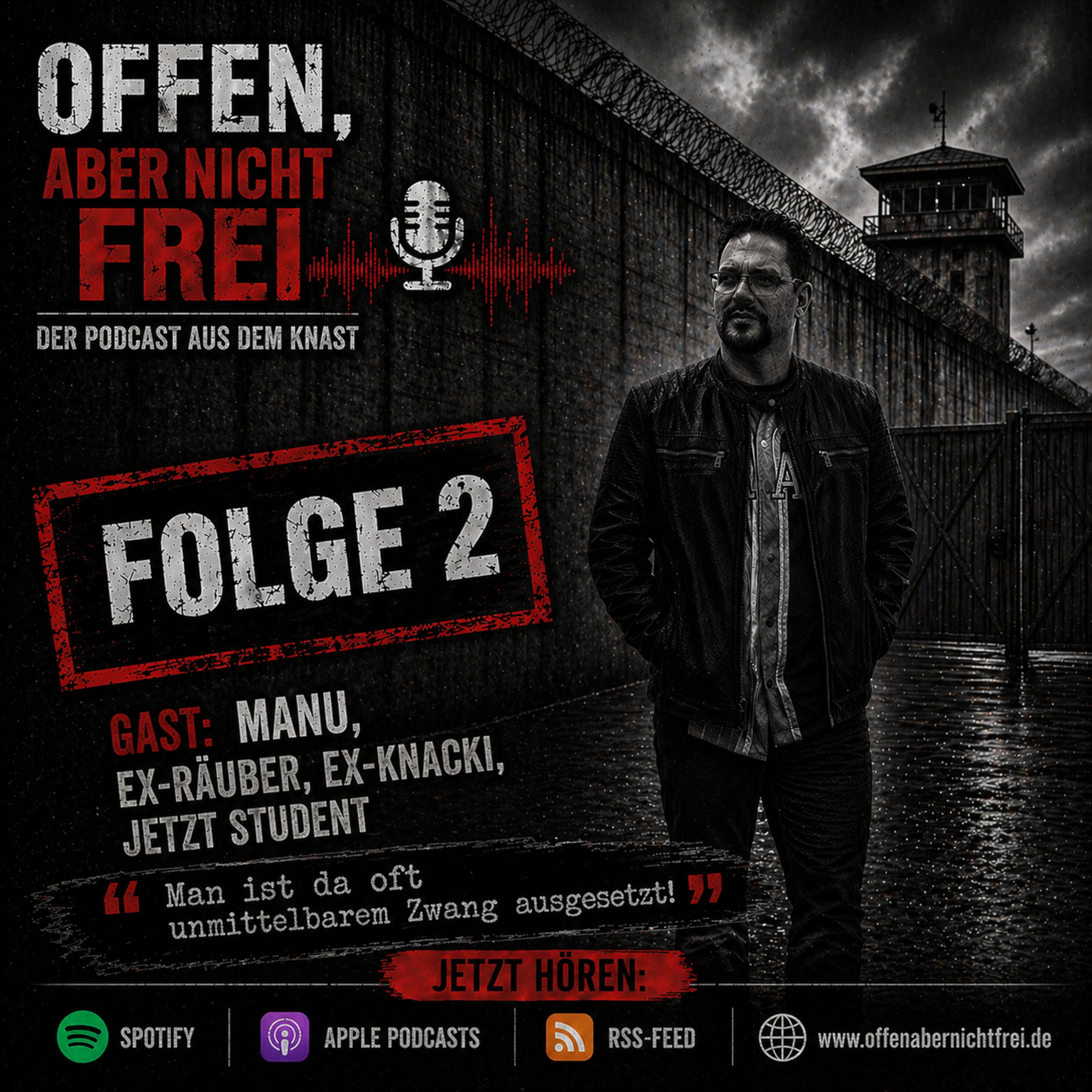 Folge 2: Manu, Ex Räuber, Ex Knacki, jetzt Student - Part I episode artwork
