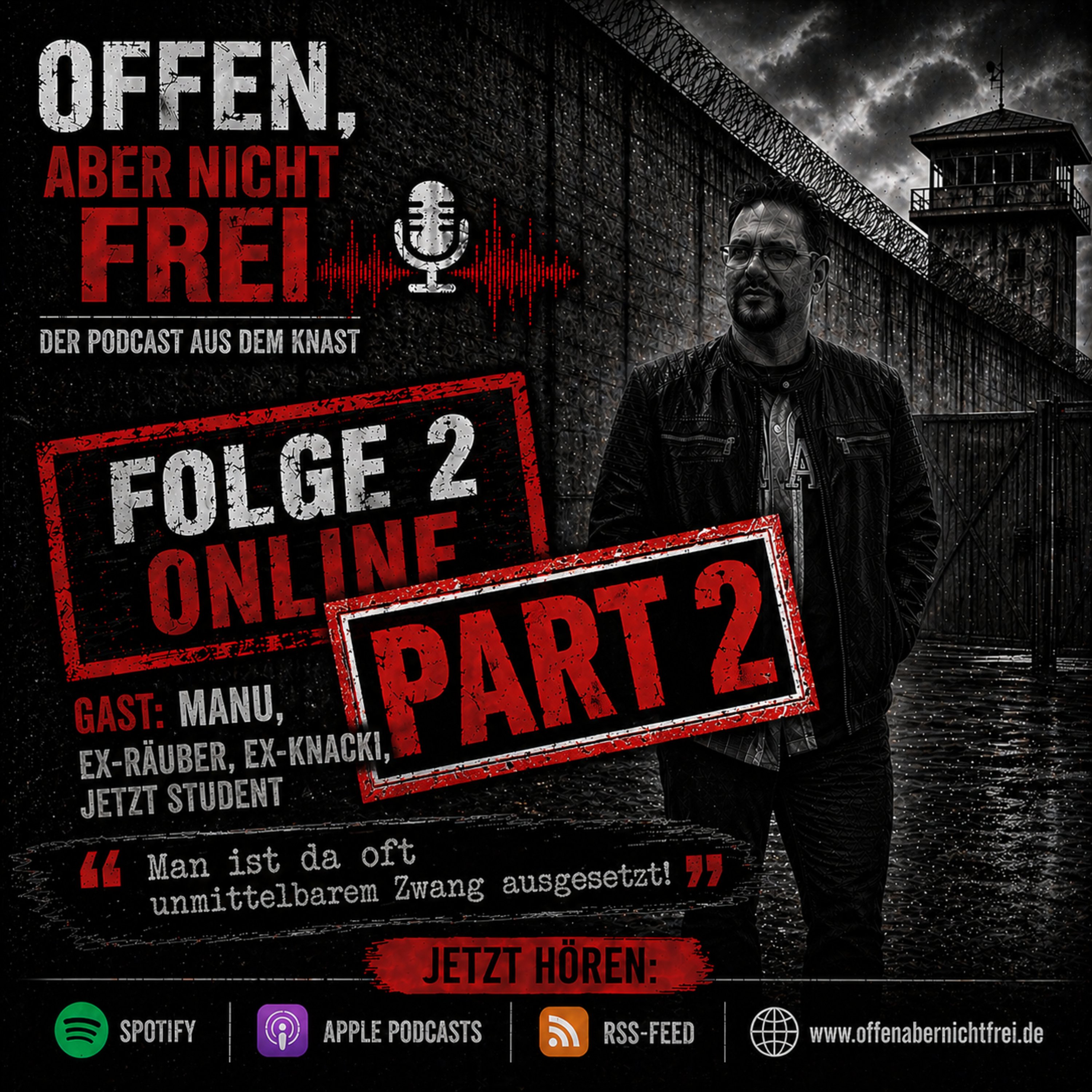 Folge 2: Manu, Ex Räuber, Ex Knacki, jetzt Student - Part II episode artwork