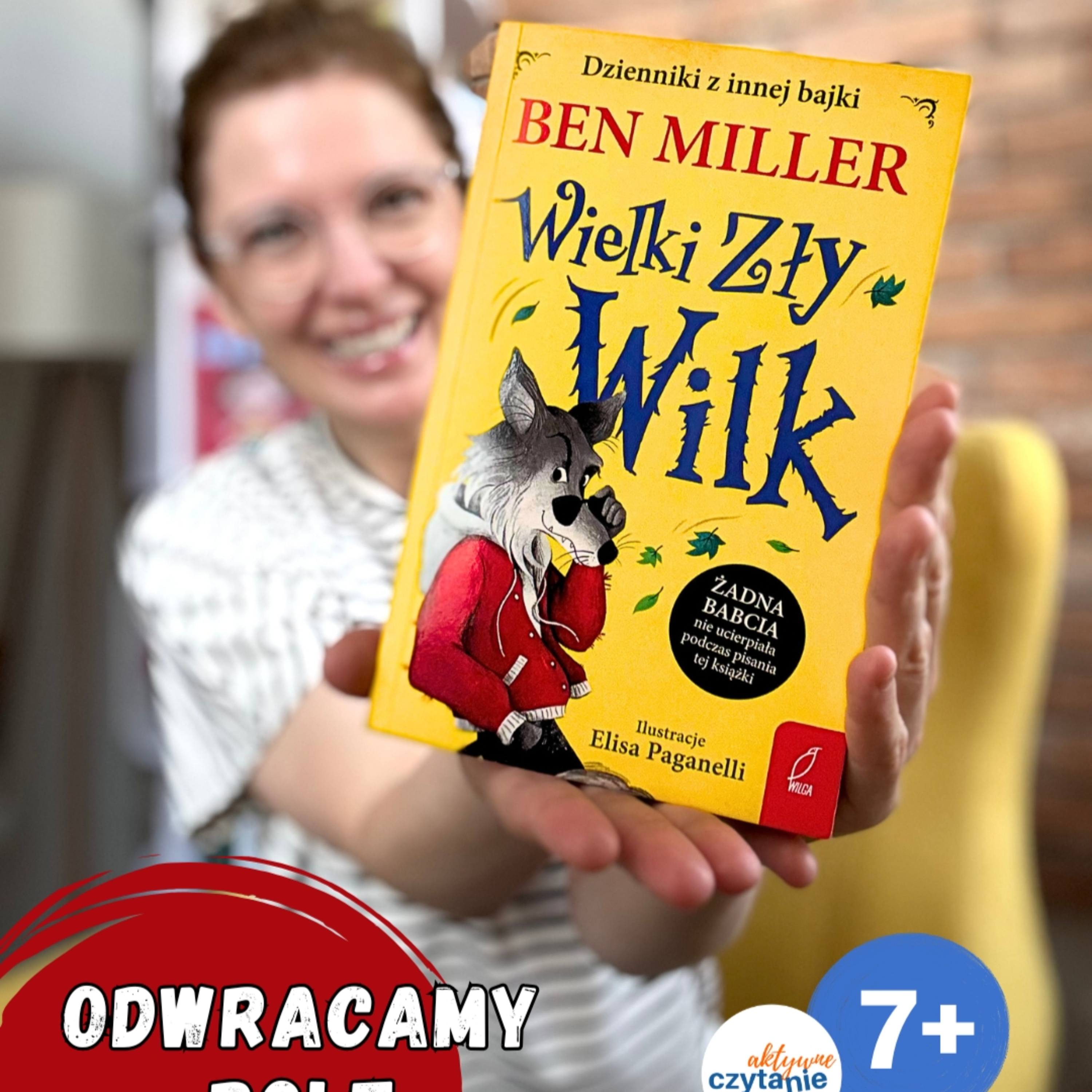 Wielki Zły Wilk. Dziennik z innej bajki. Książki dla dzieci 7-10 lat