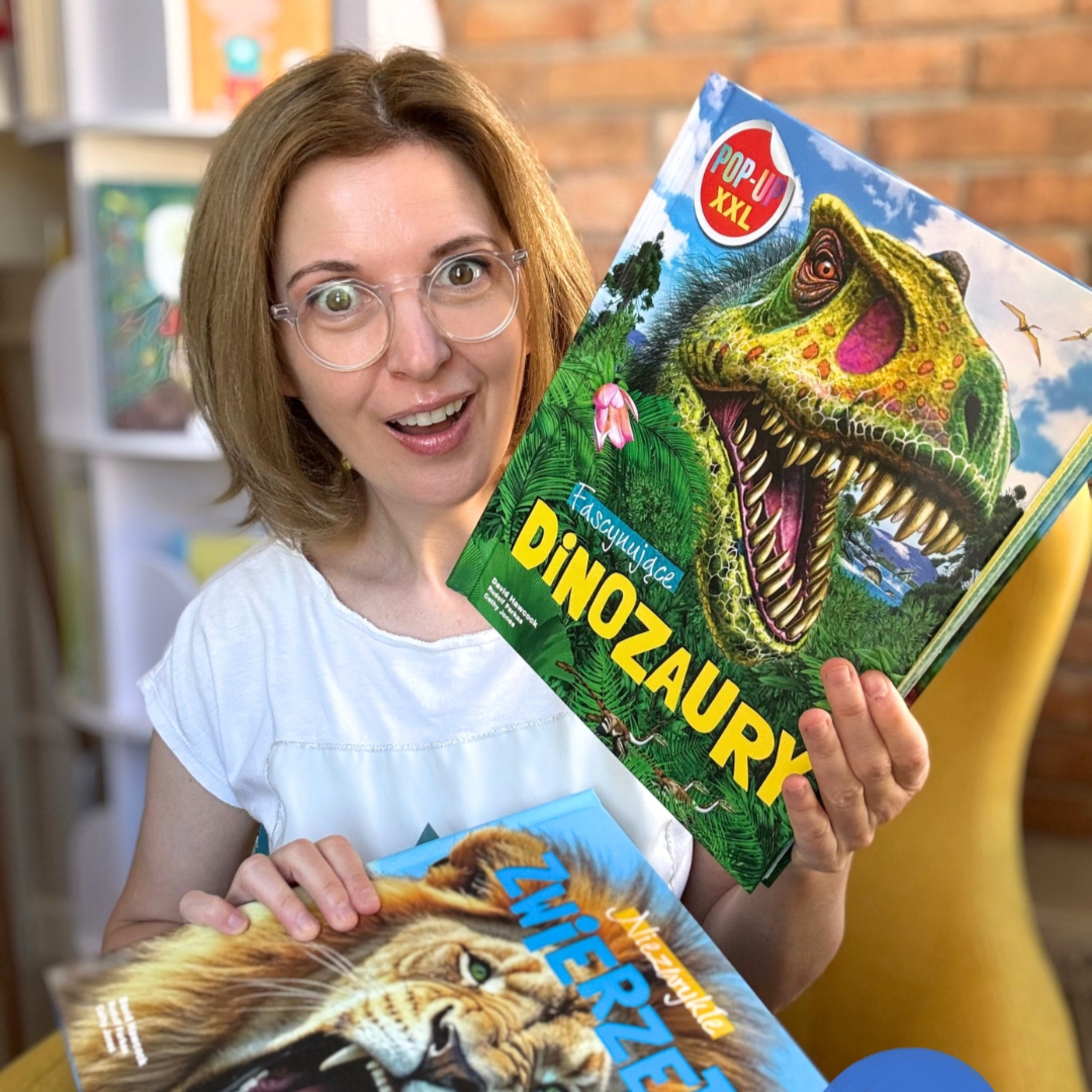 ”Fascynujące dinozaury” książka pop-up XXL i inne inspiracje na prezent z efektem WOW!