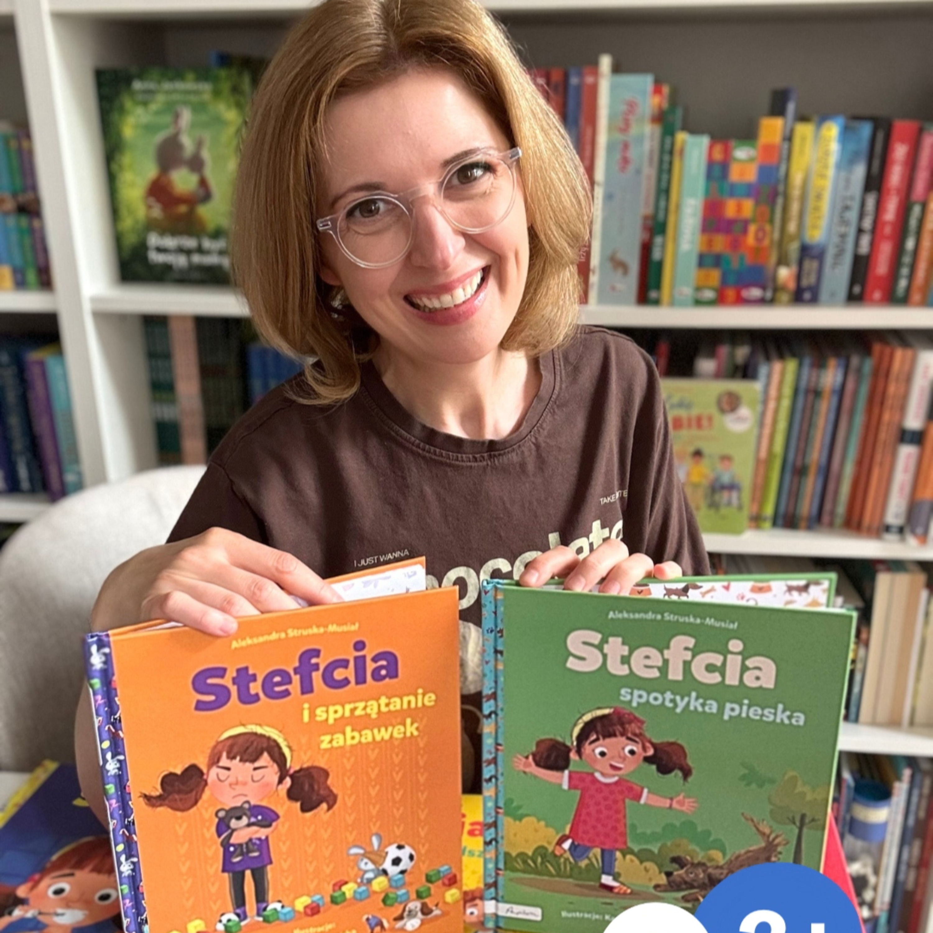 „Stefcia i sprzątanie zabawek", „Stefcia spotyka pieska". Książki dla dzieci 3-6 lat