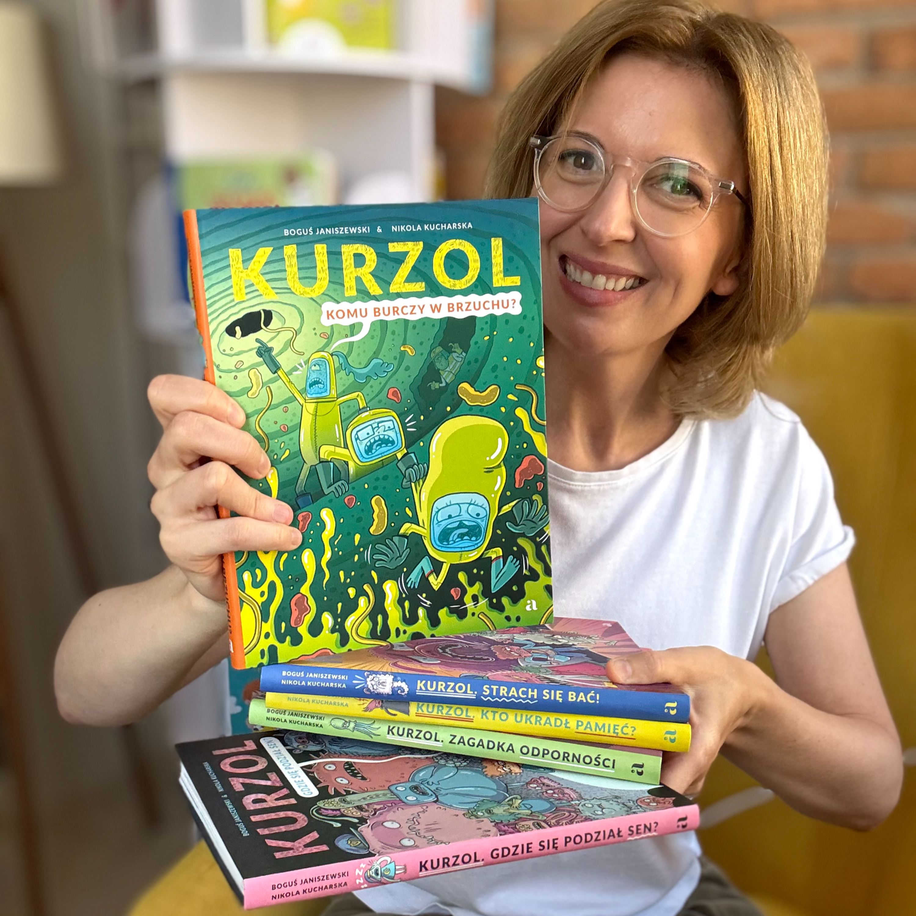 ”Kurzol. Komu burczy w brzuchu?” Książki dla dzieci 7-12 lat