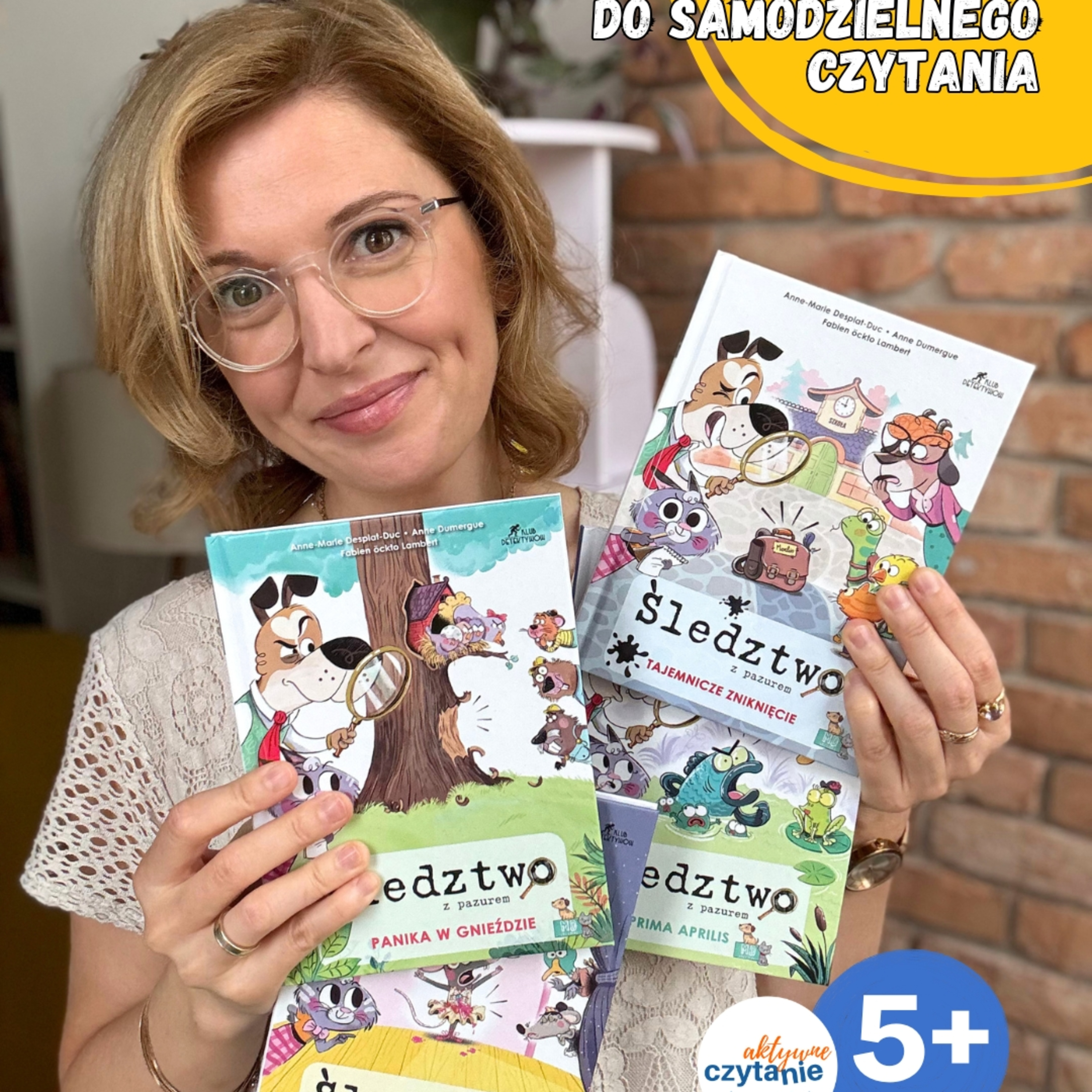 Śledztwo z pazurem. Seria książek do nauki czytania dla dzieci 5-9 lat episode artwork