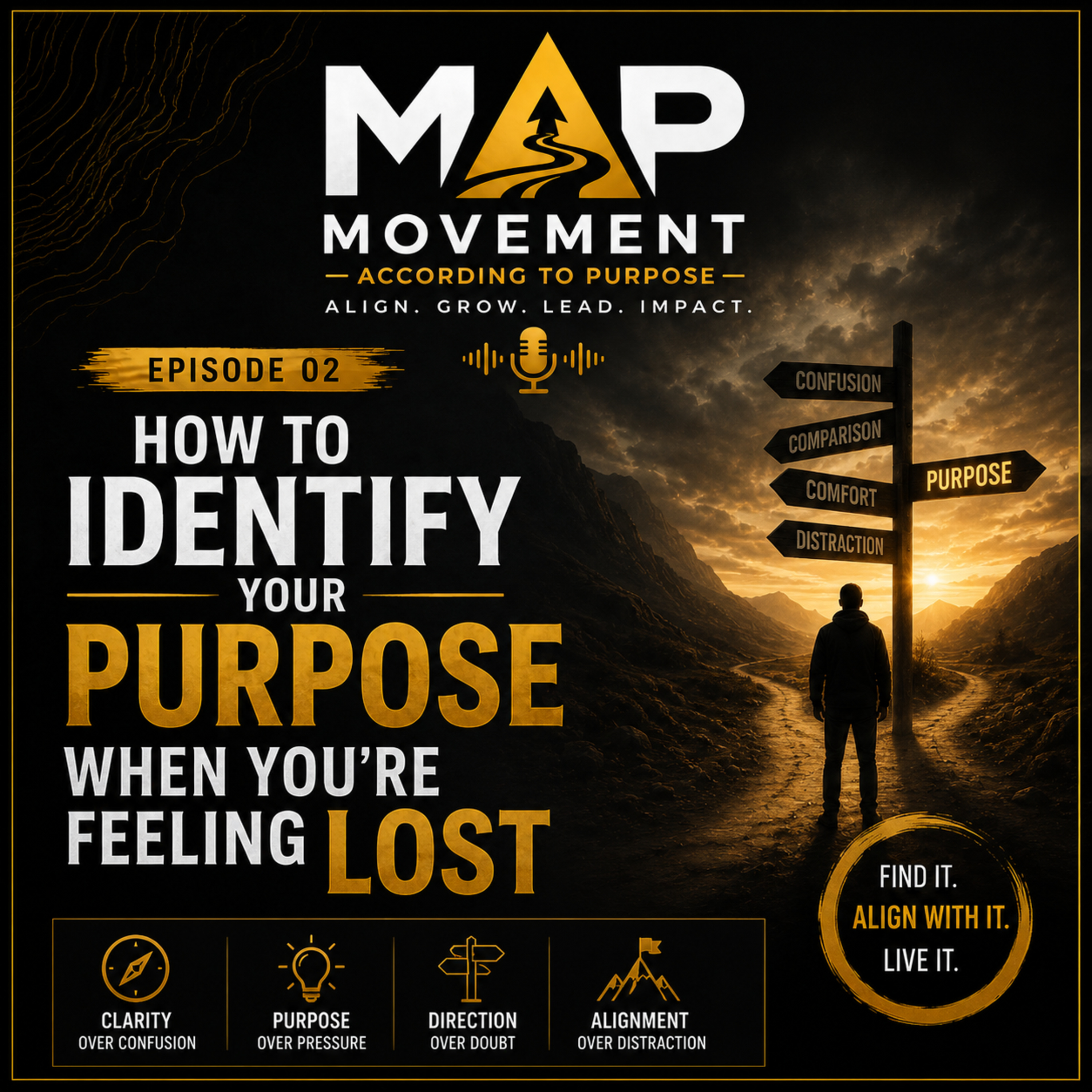 How To Identify Your Purpose When You're Feeling Lost episode artwork