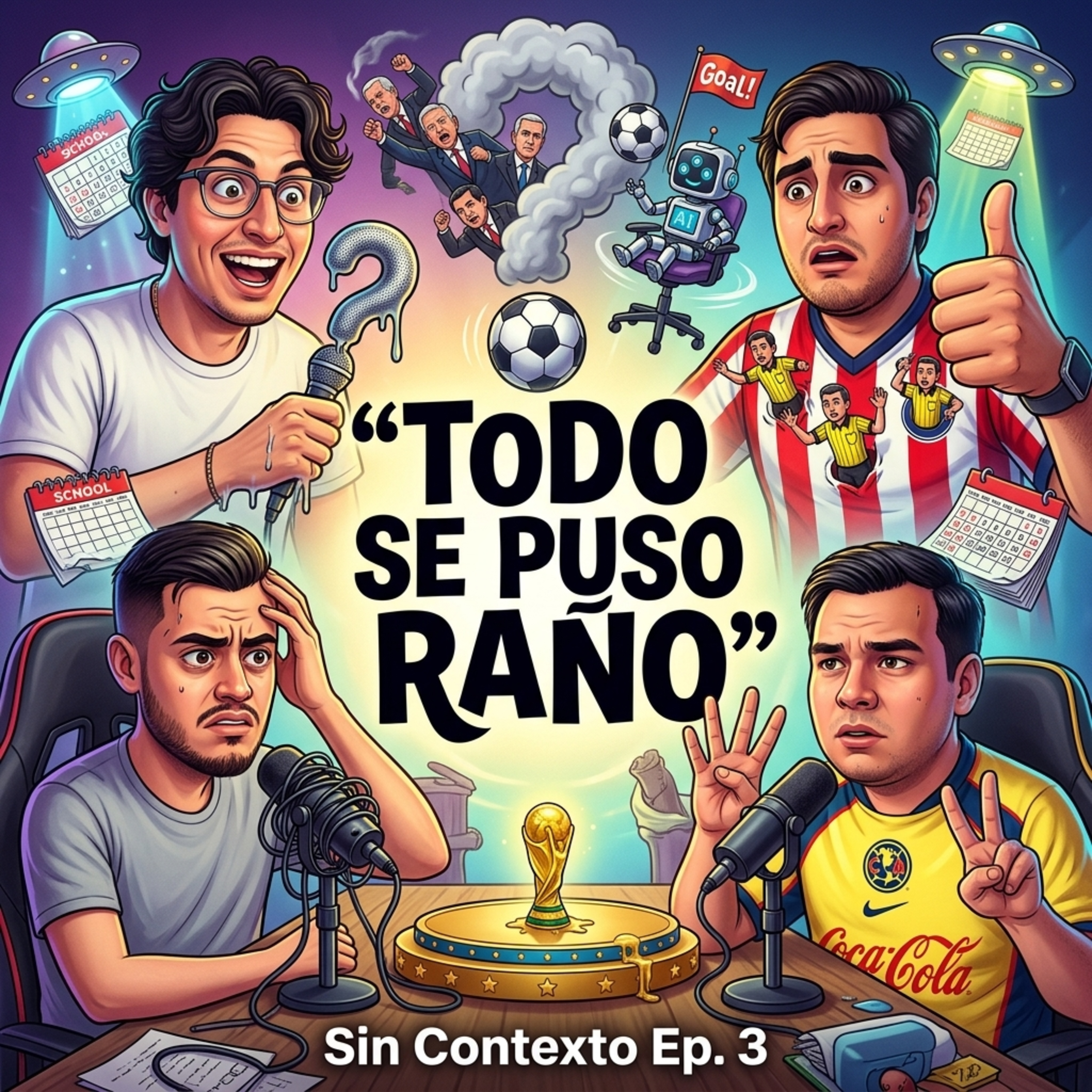 Cortinas de humo, Mundial y puro caos | Sin Contexto Ep. 3 episode artwork