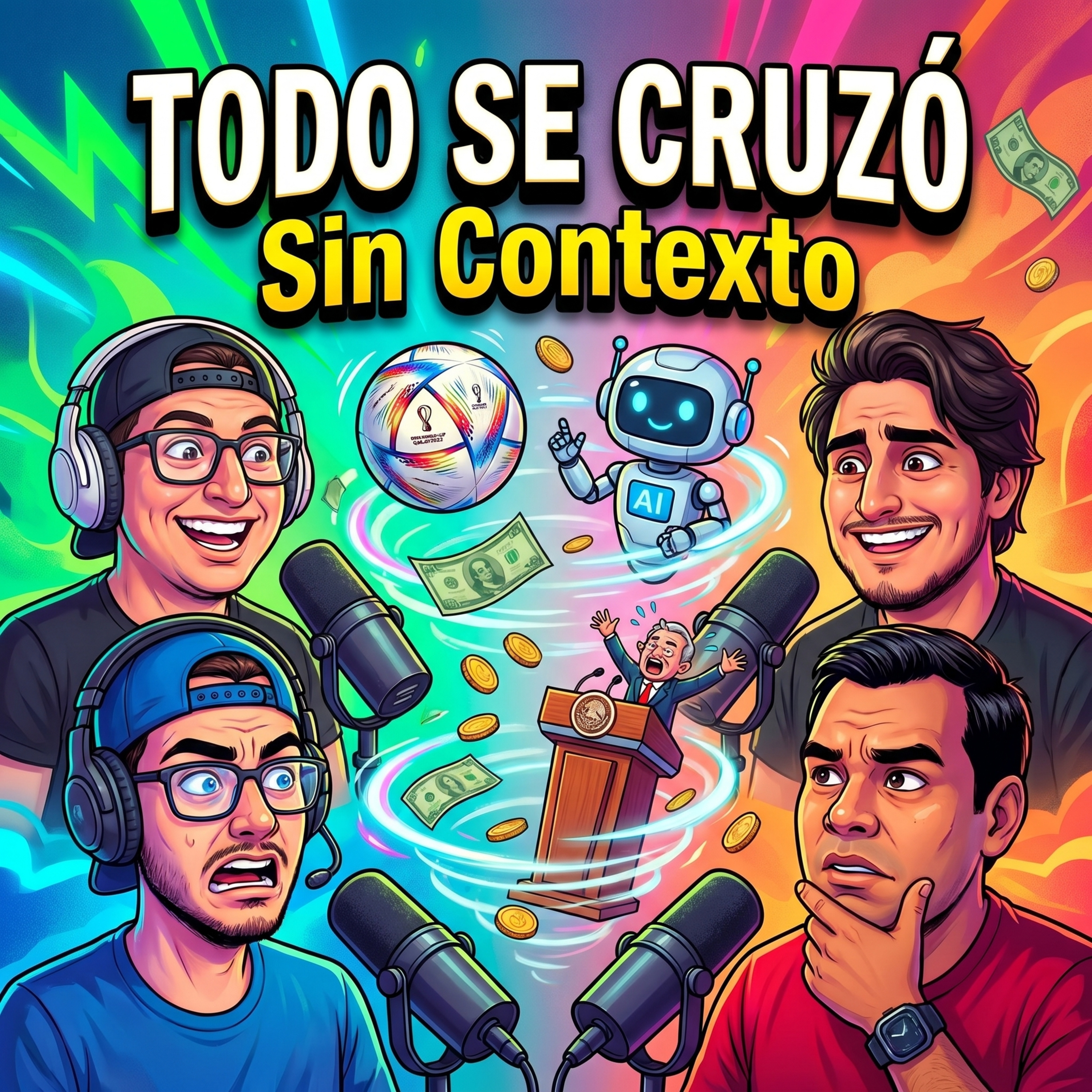 TV Azteca, Rocha Moya y el caos del Mundial | Sin Contexto | 28 de mayo de 2026 episode artwork