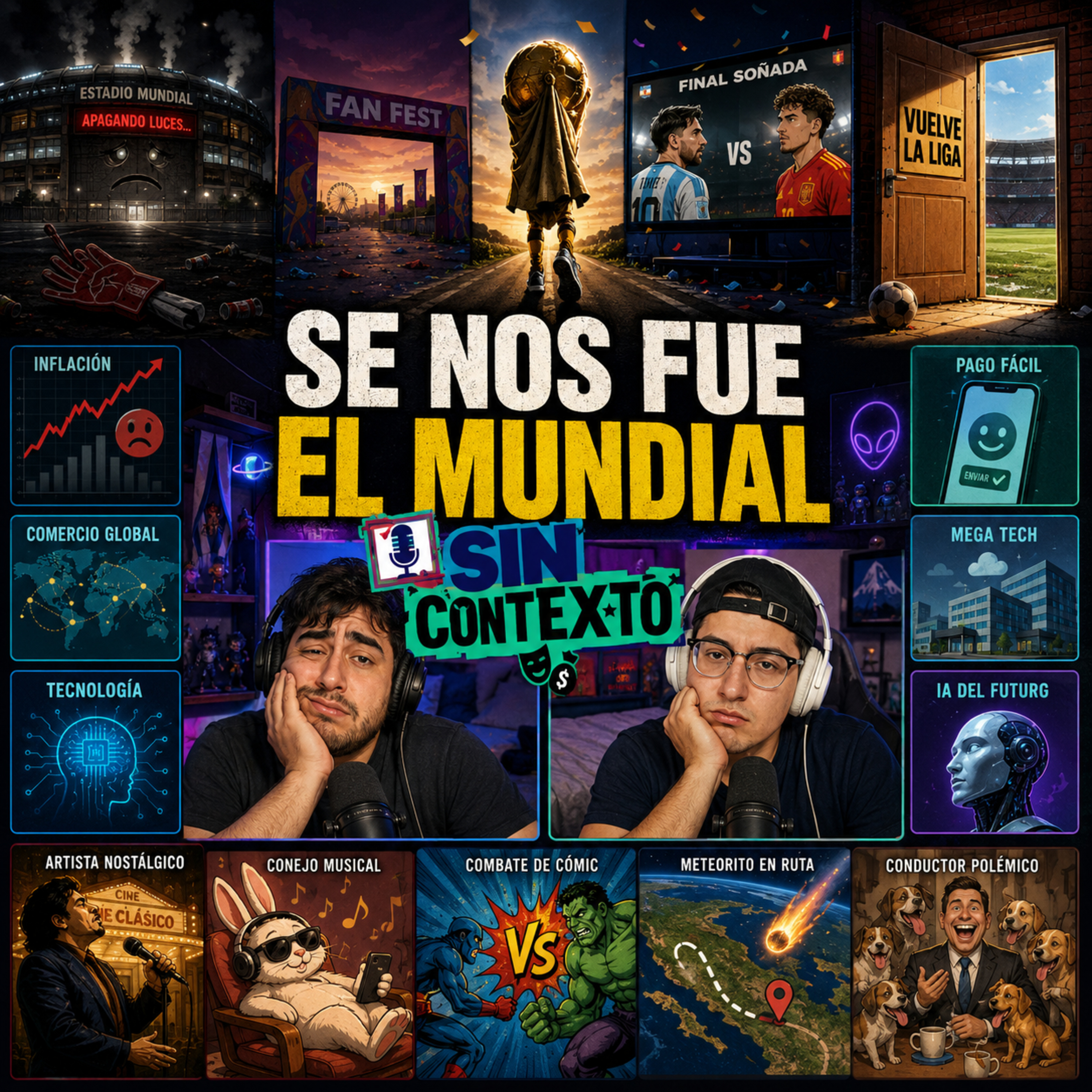   El Mundial se nos fue, pero la Liga MX ya regresó | Sin Contexto | 15 de julio de 2026 episode artwork