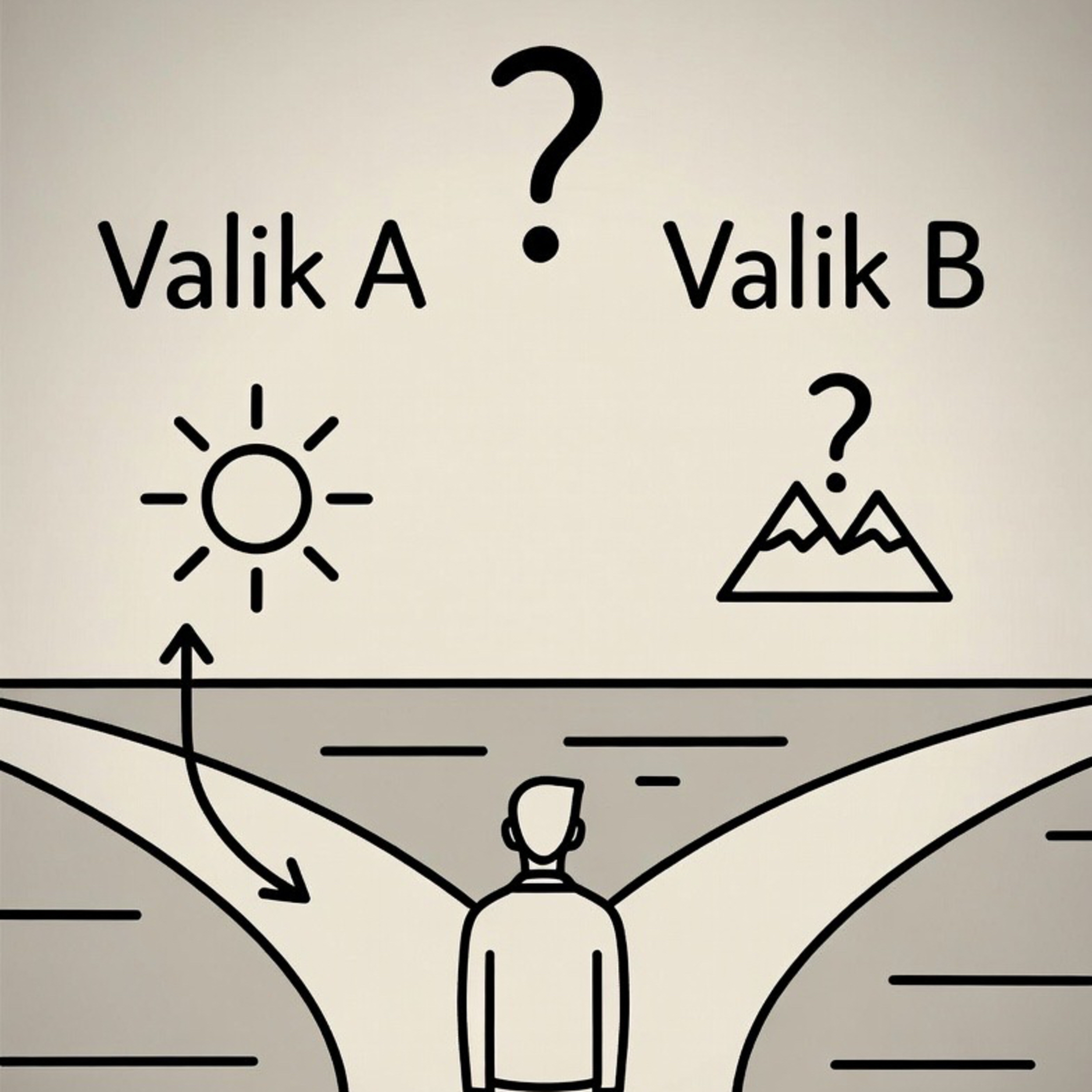 Valikute küsimus.