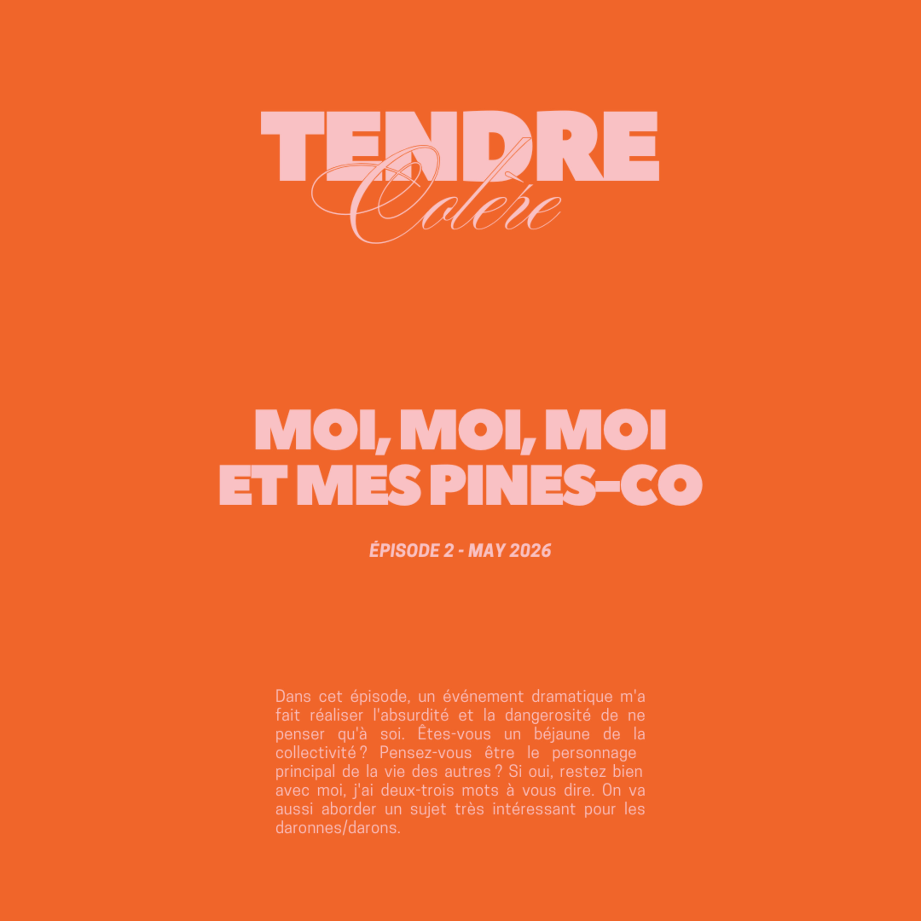 Moi, moi, moi et mes pines-co episode artwork