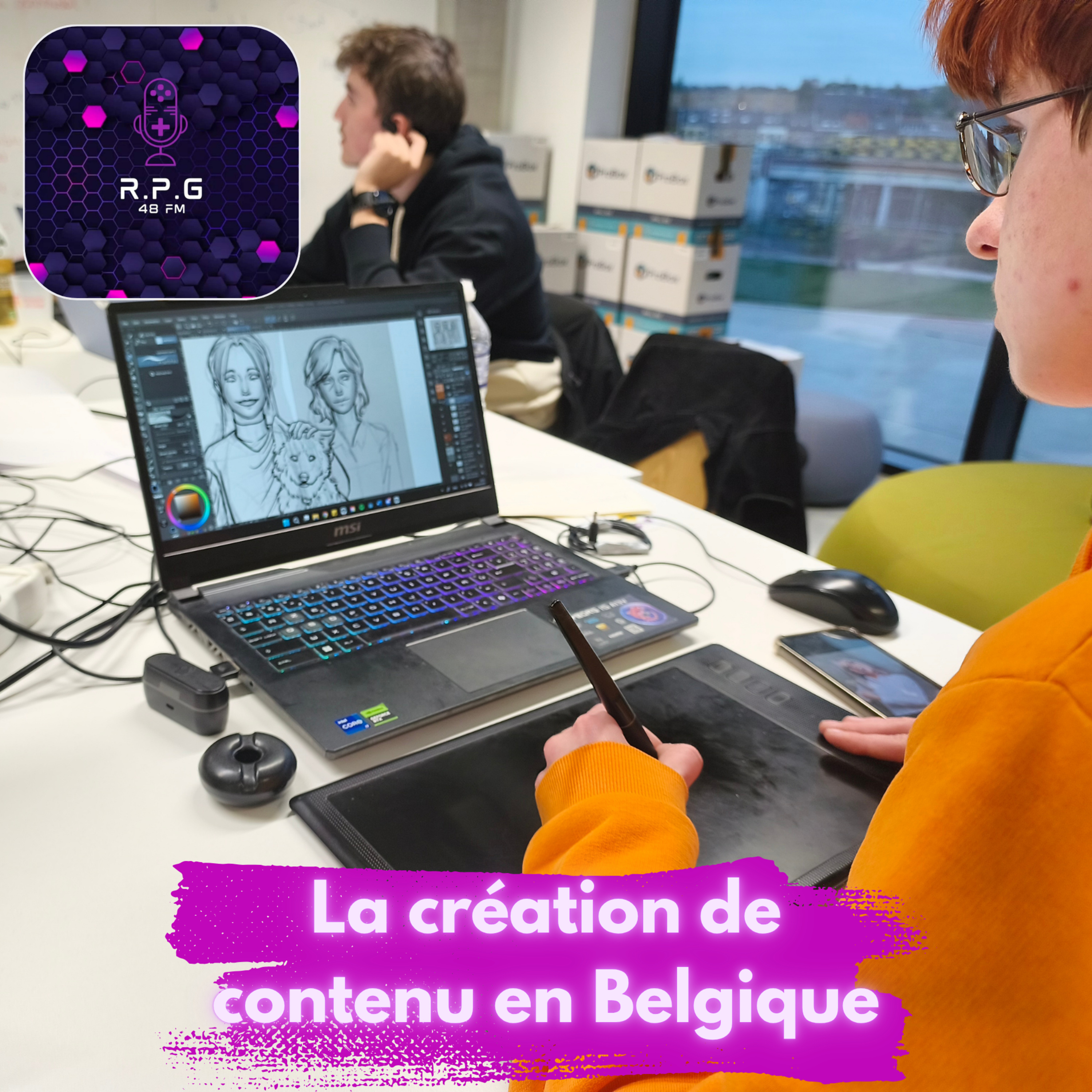 La création de contenu en Belgique francophone episode artwork