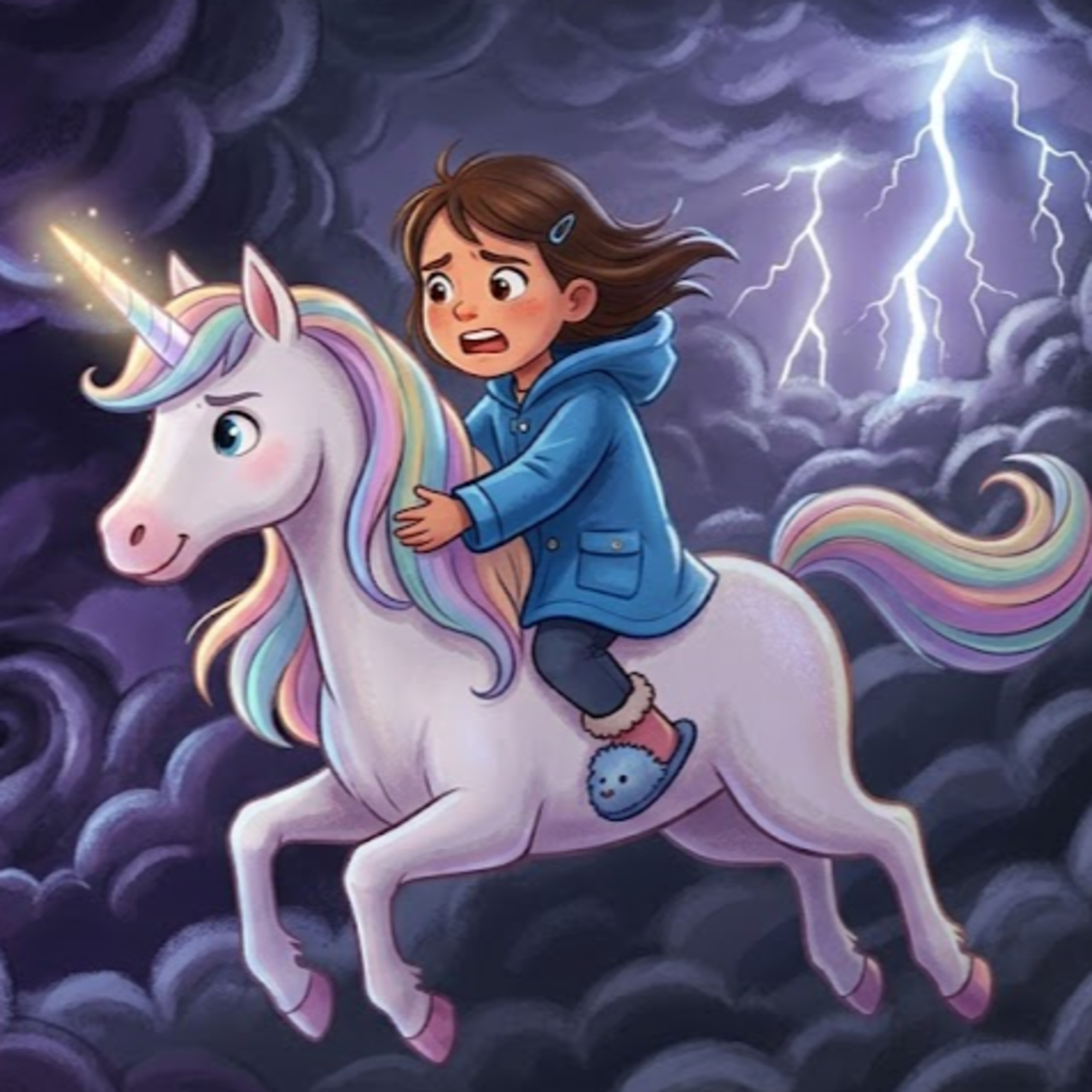 Woher kommt der Donner? Anna und ihr Einhorn | Fantasiegeschichte | Kindergeschichte ab 3 Jahren episode artwork