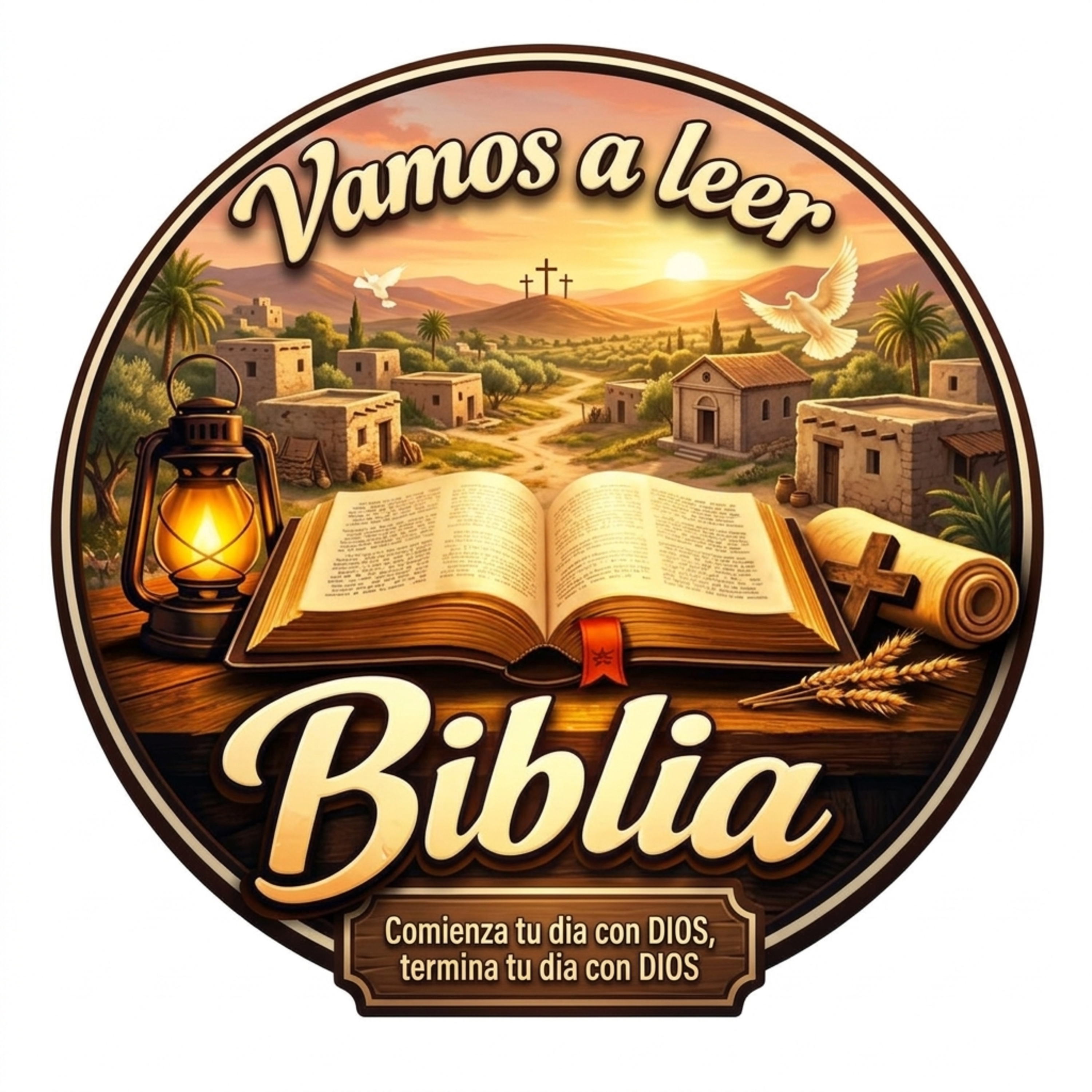 Portada de Vamos a leer Biblia