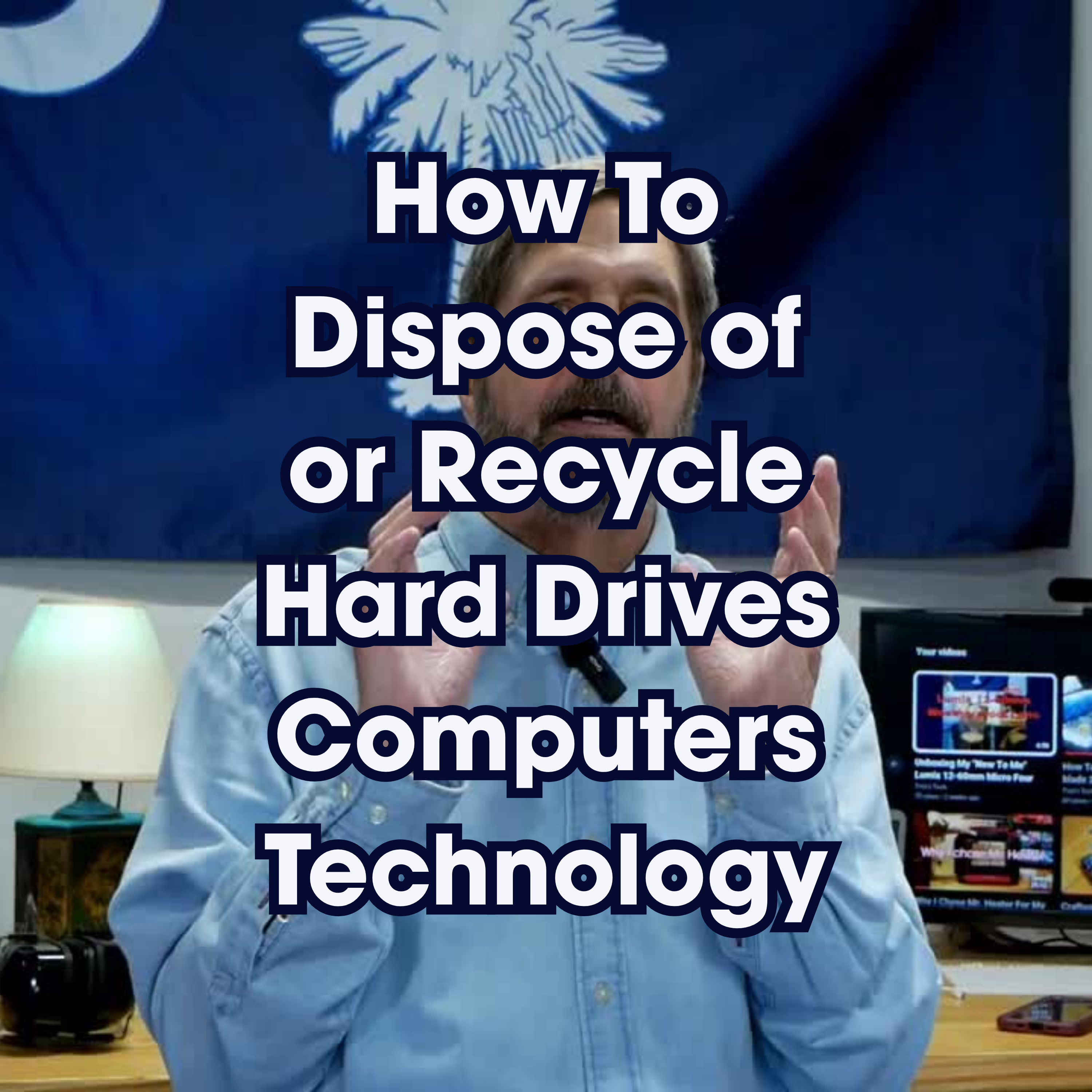 How to dispose of hard drives and home electronics episode artwork