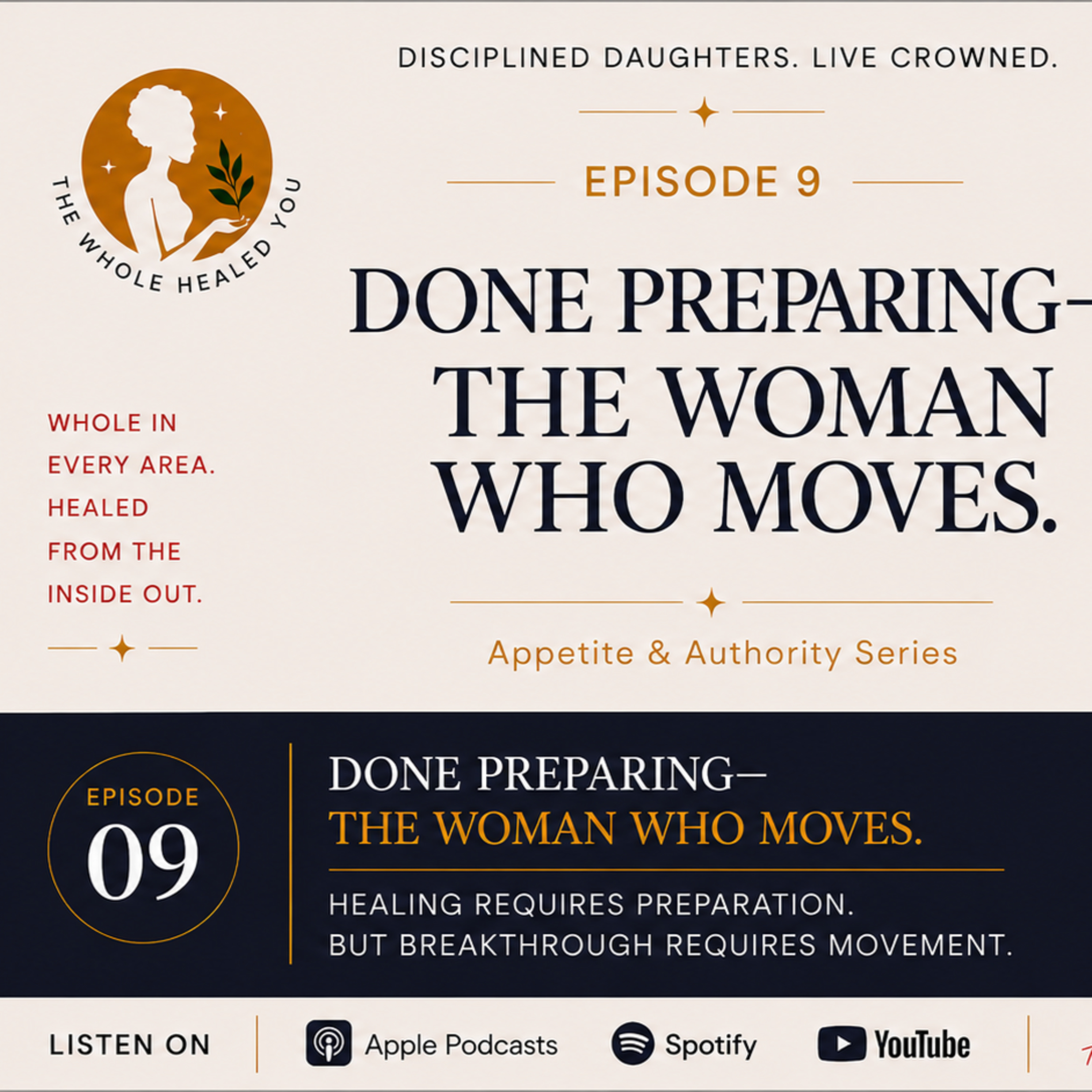 Done Preparing — The Woman Who Moves episode artwork