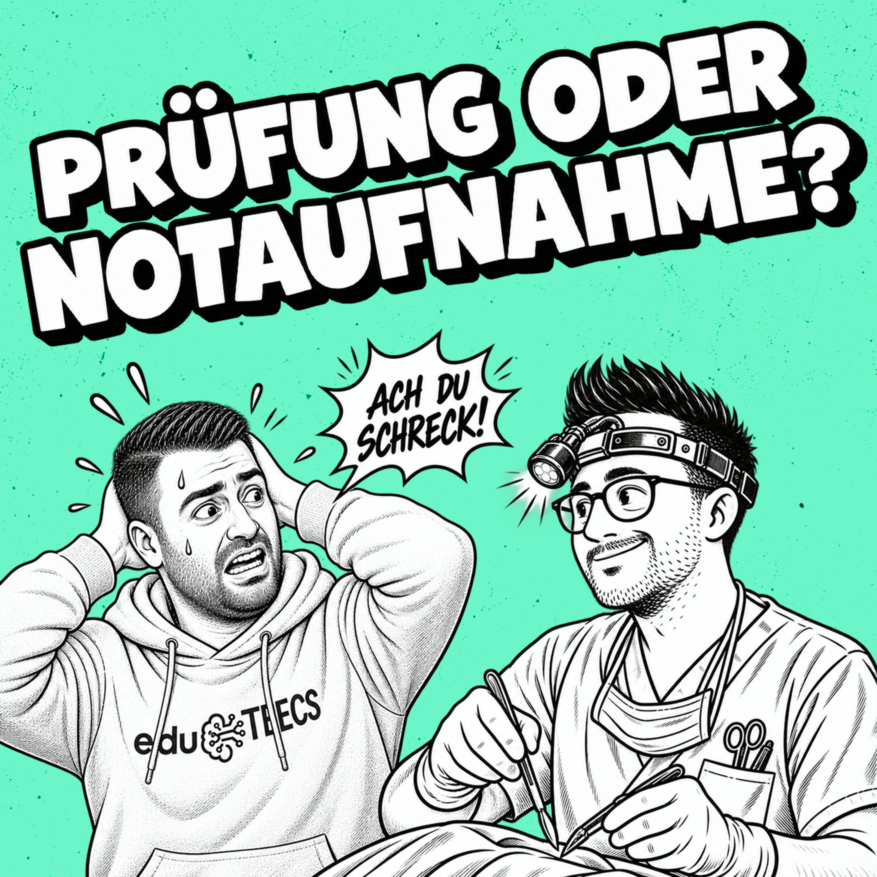 Prüfung oder Notaufnahme? Wie aus der Vorbereitungswoche eine Rettungsaktion wurde ... und wer die ganze Zeit danebenstand.