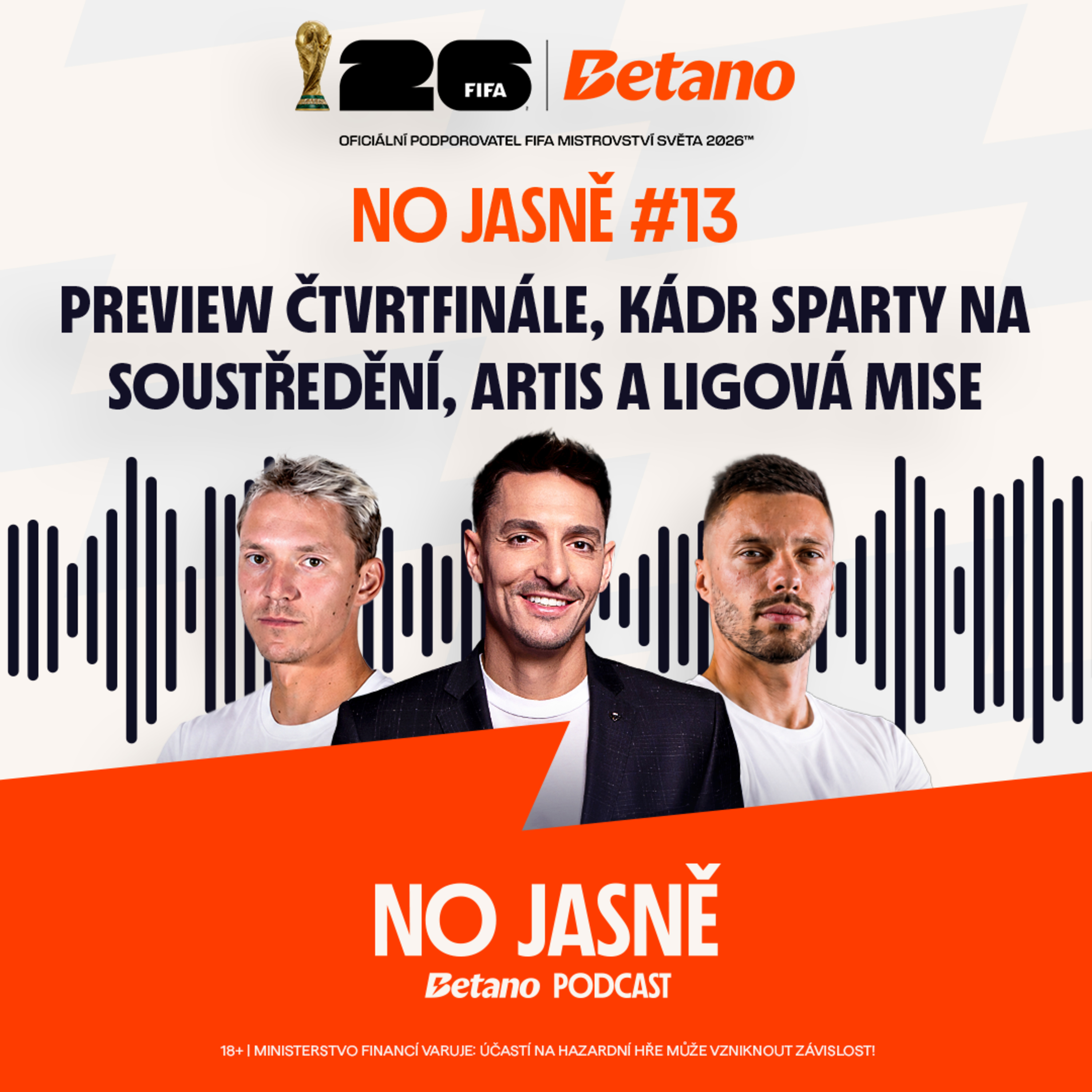 NO JASNĚ #13 🎙️ | MS 2026 | Preview čtvrtfinále, kádr Sparty na soustředění, Artis a ligová mise