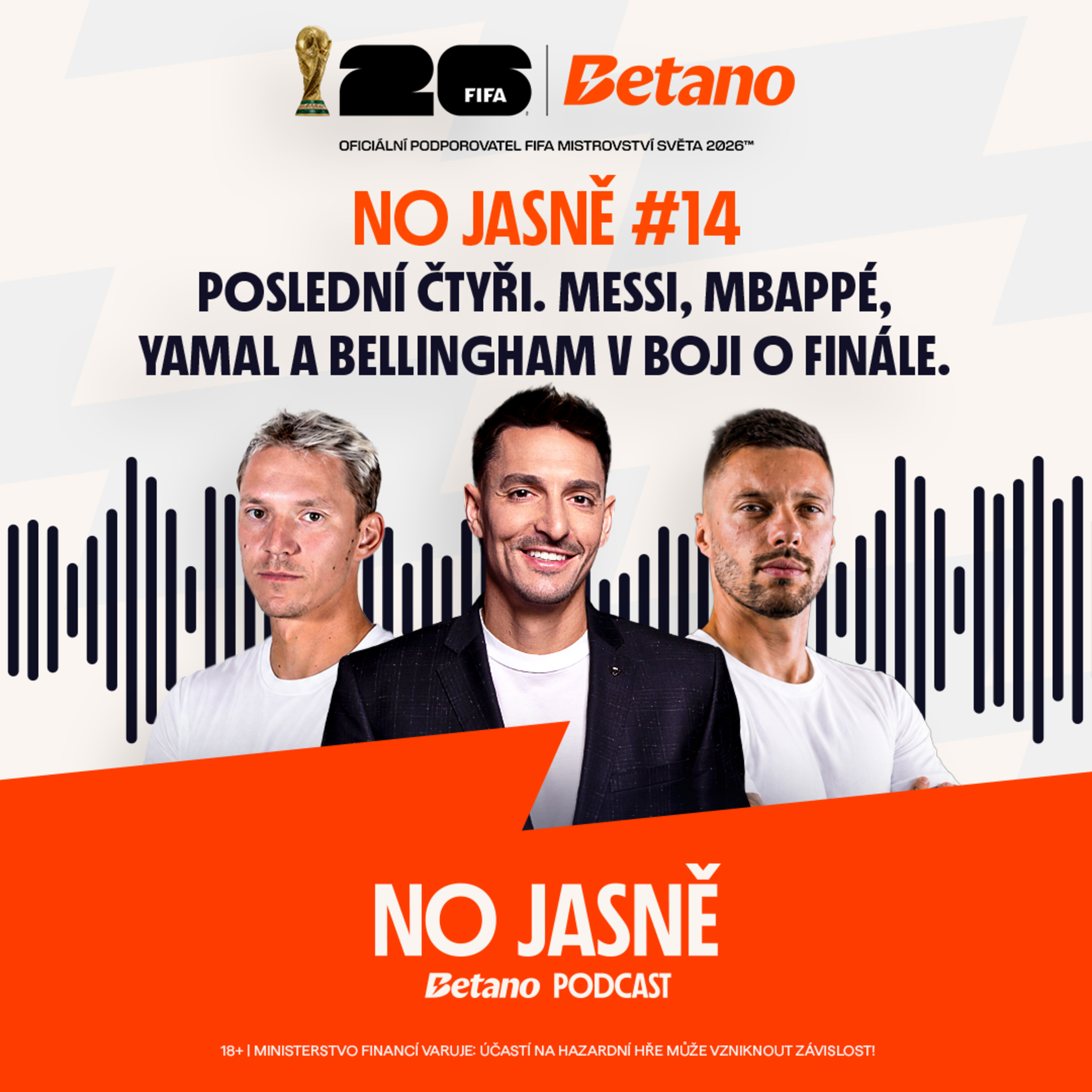 NO JASNĚ #14 🎙️ | MS 2026 | Poslední čtyři. Messi, Mbappé, Yamal a Bellingham v boji o finále MS
