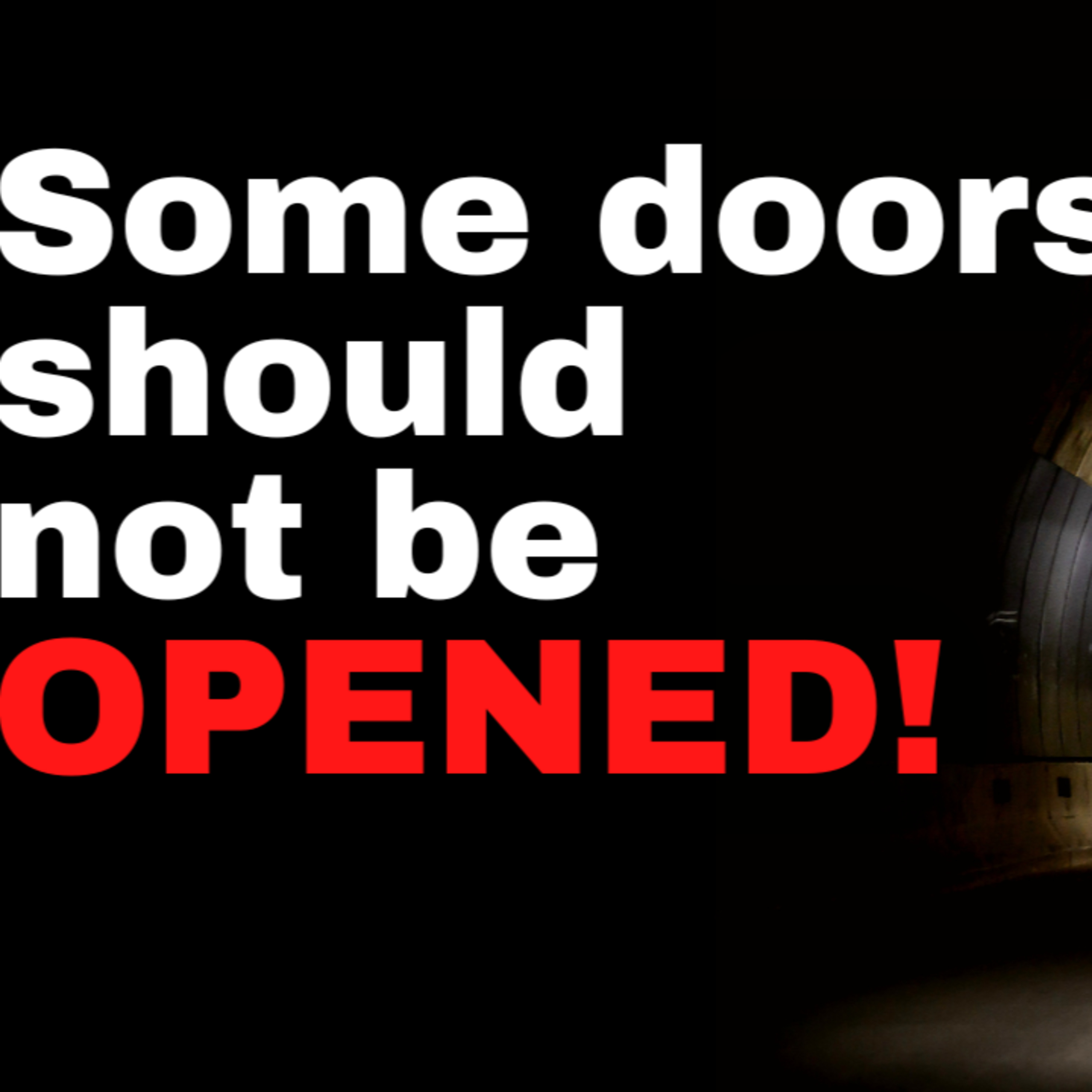 Some doors shouldn't be opened episode artwork