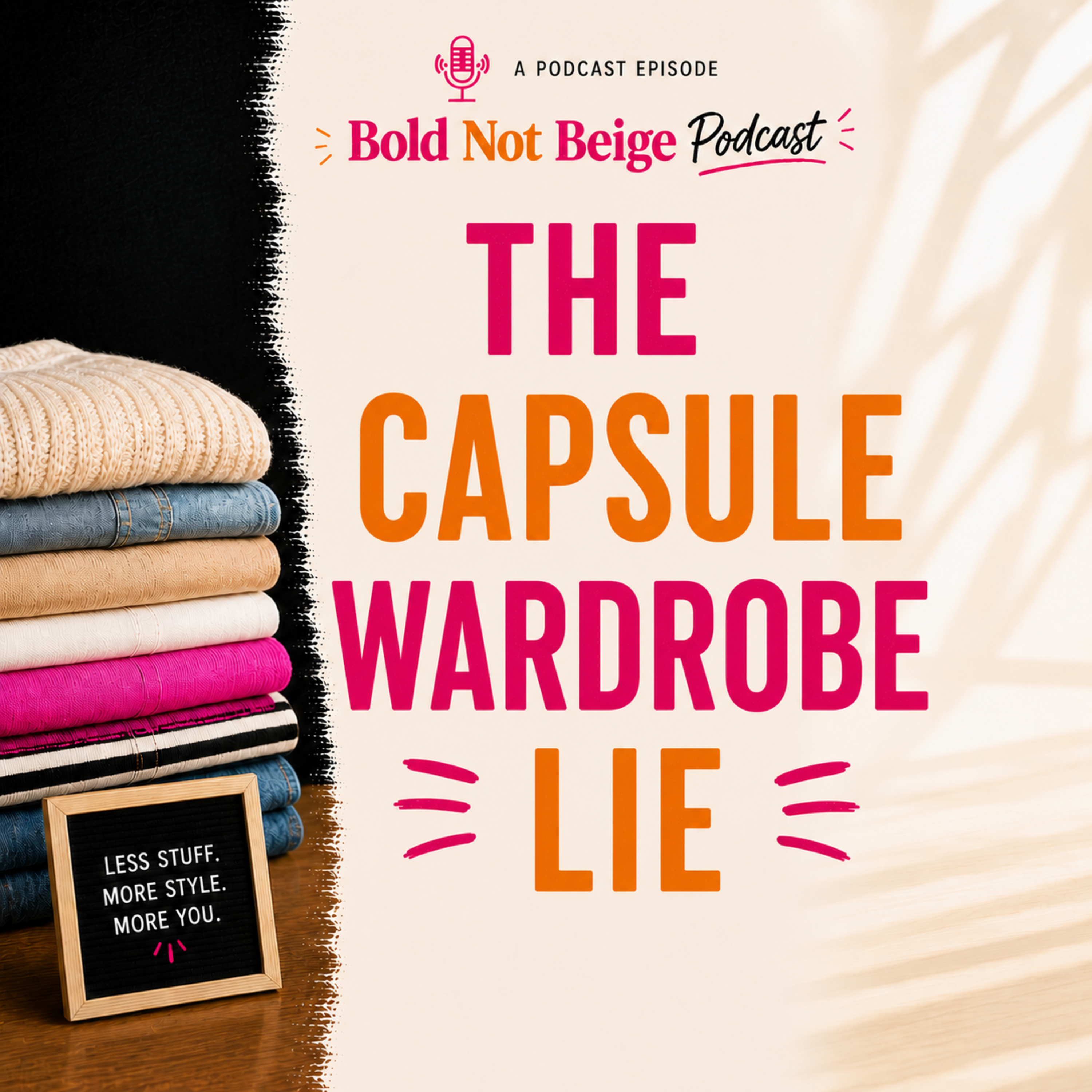 Ep 5: The Capsule Wardrobe Lie episode artwork