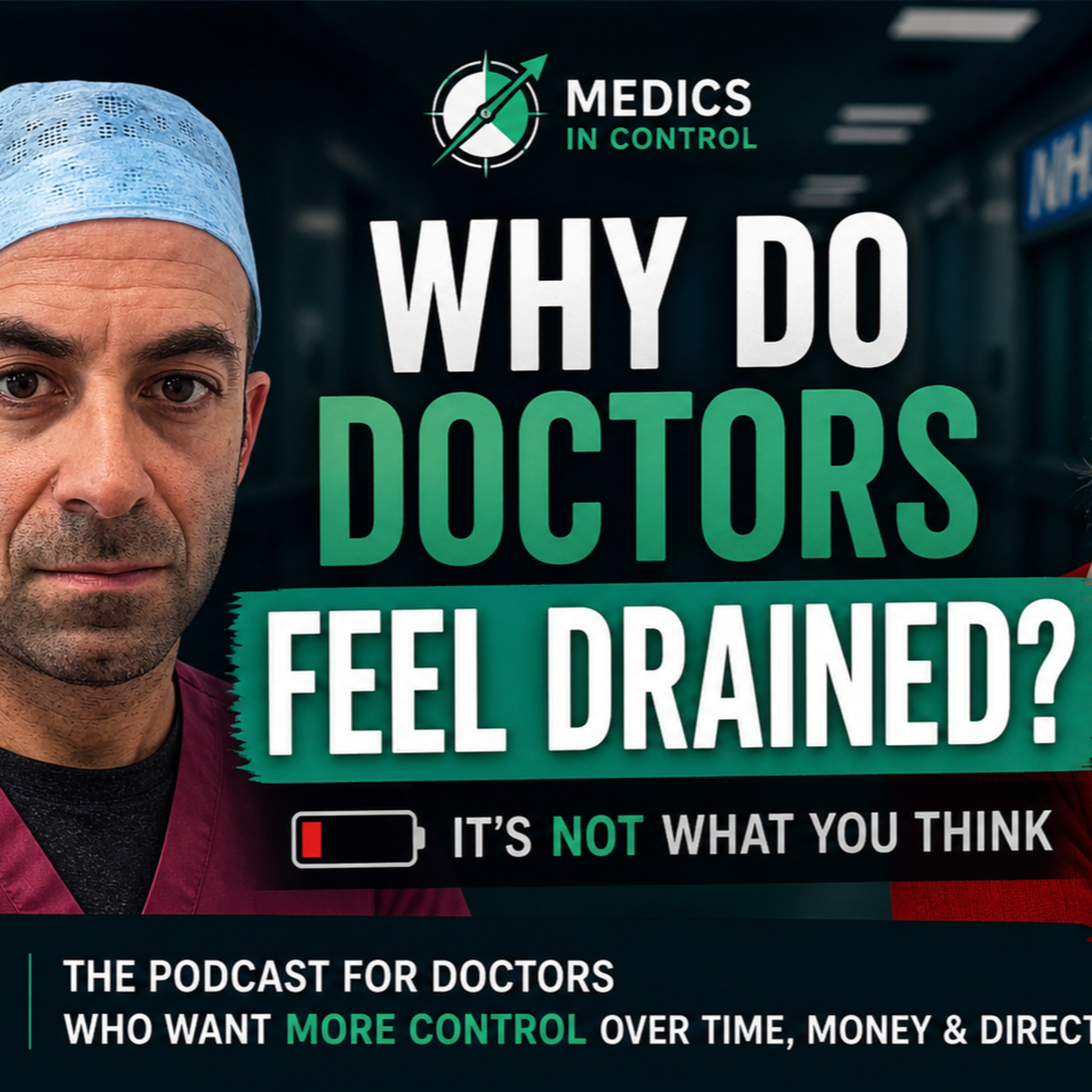 Episode 3: Why do doctors feel drained? episode artwork
