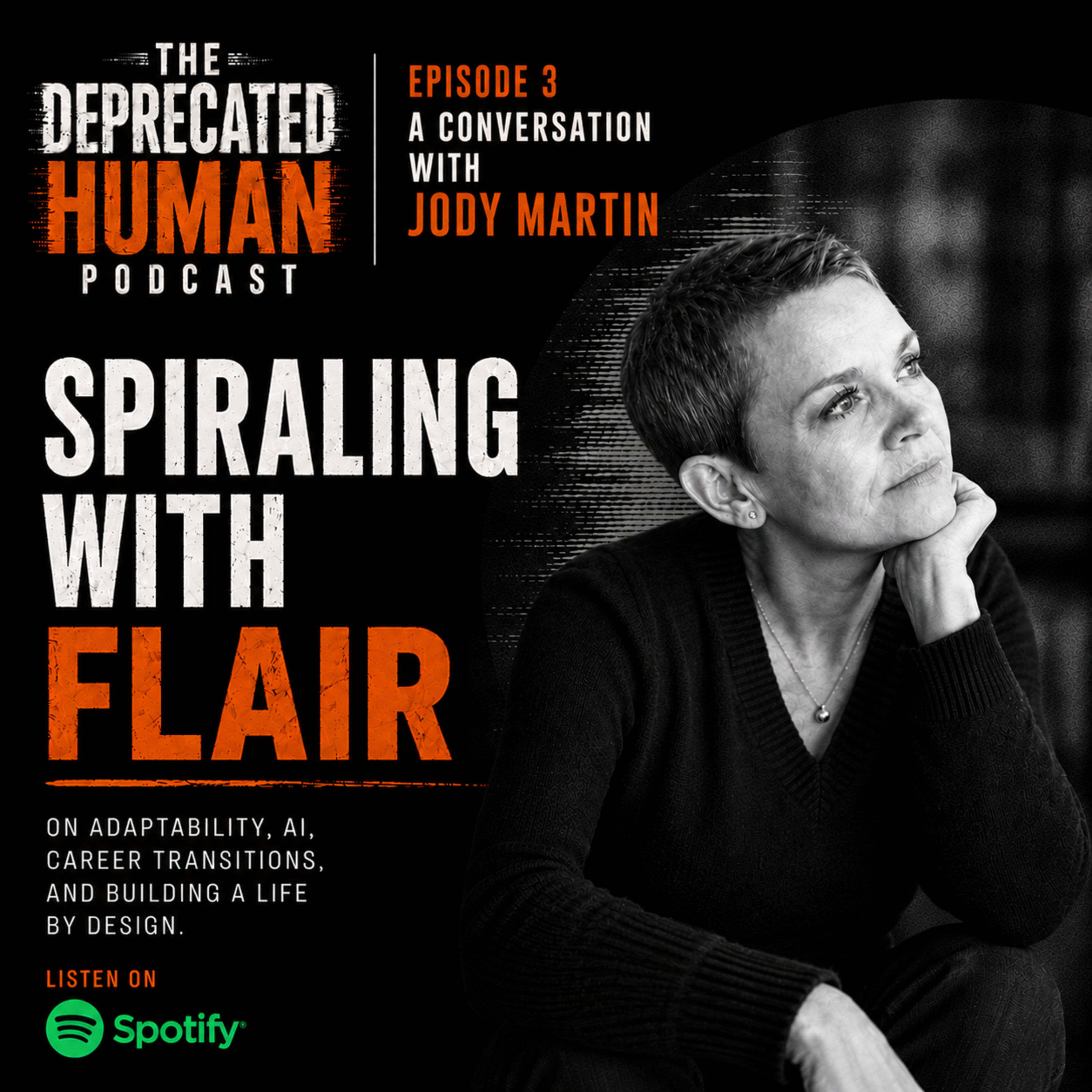 Professionally Spiraling with Flair: A Conversation with Jody Martin episode artwork