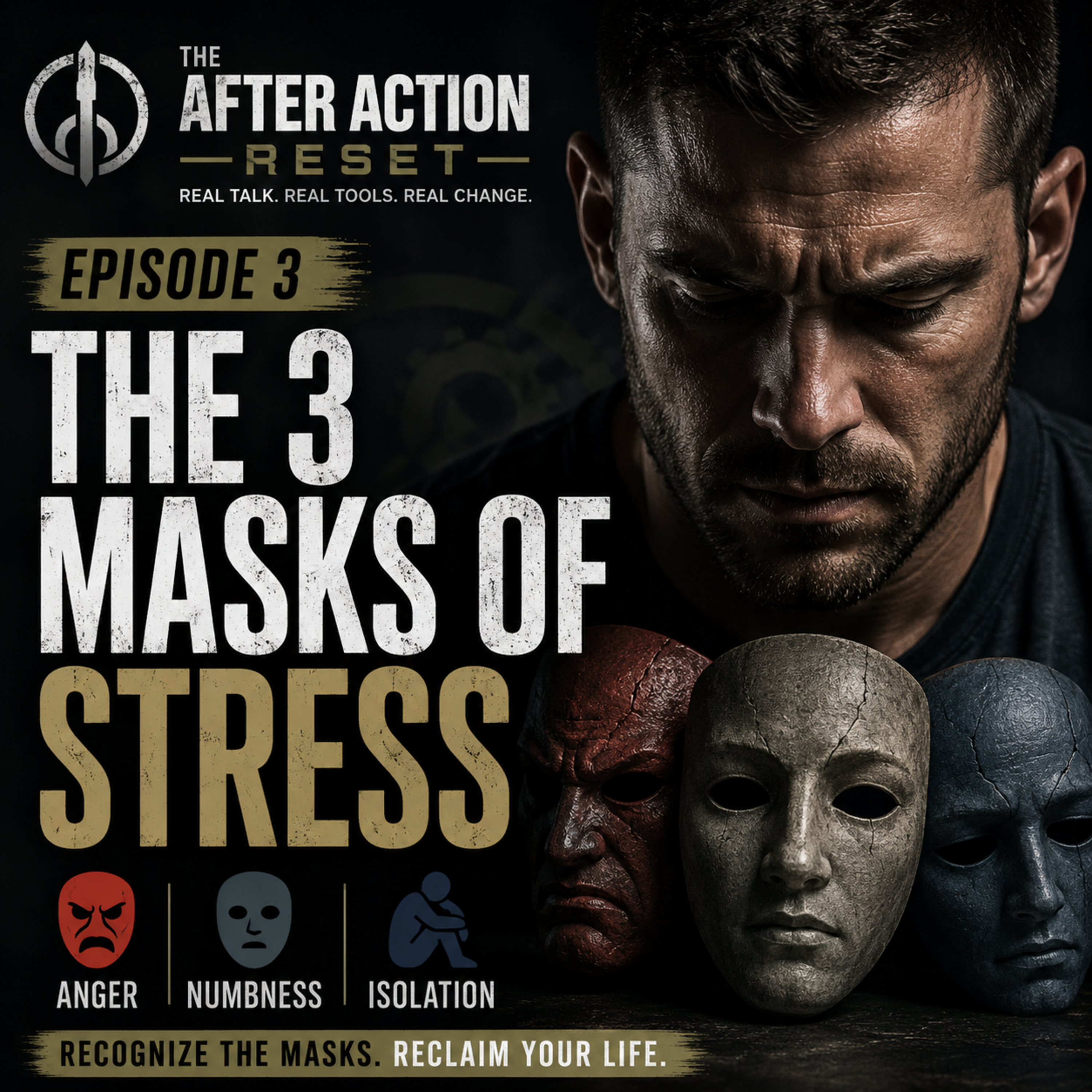 The 3 Masks of Stress: Anger, Numbness, Isolation episode artwork