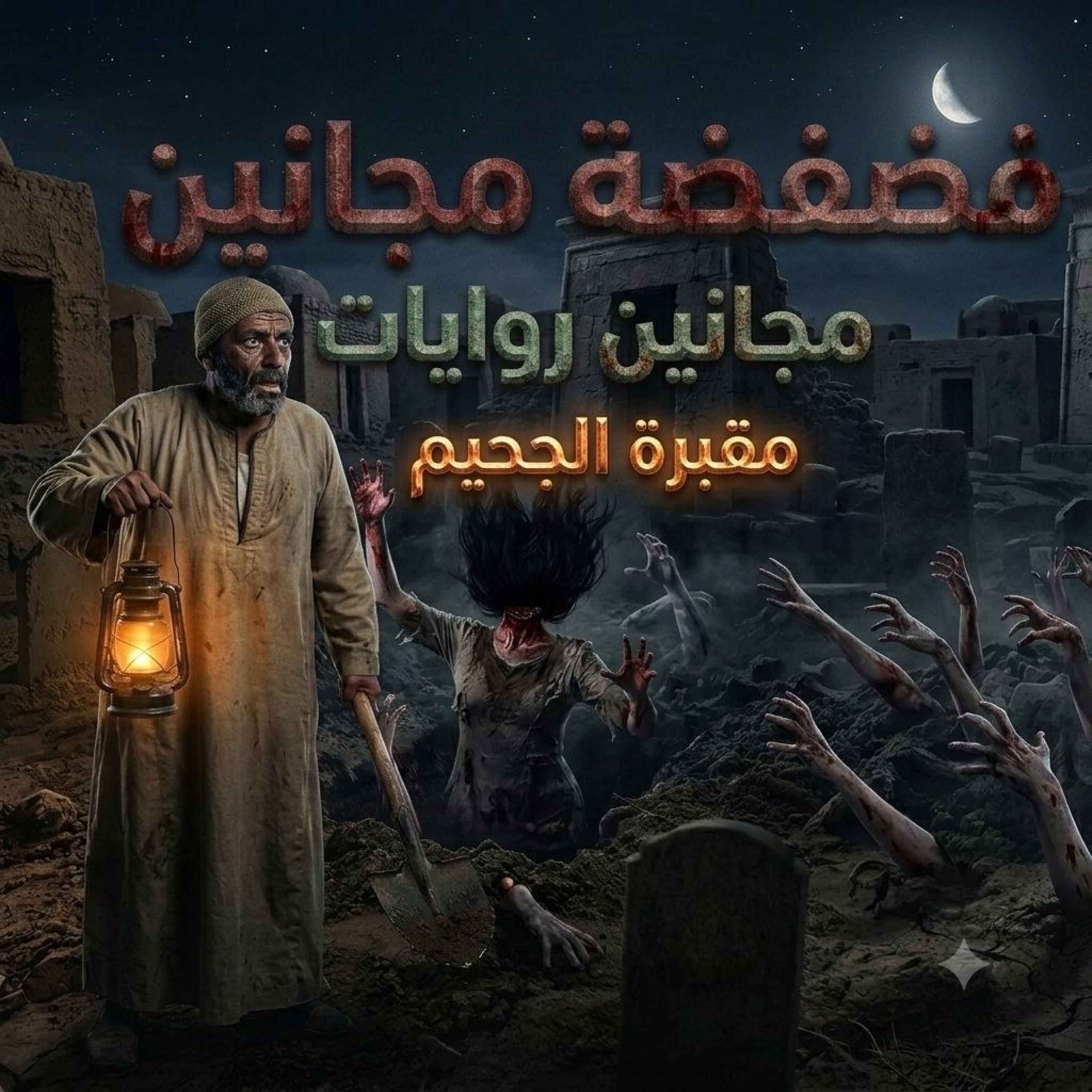 مقبرة الجحيم فضفضه حقيقيه مع مجانين روايات episode artwork