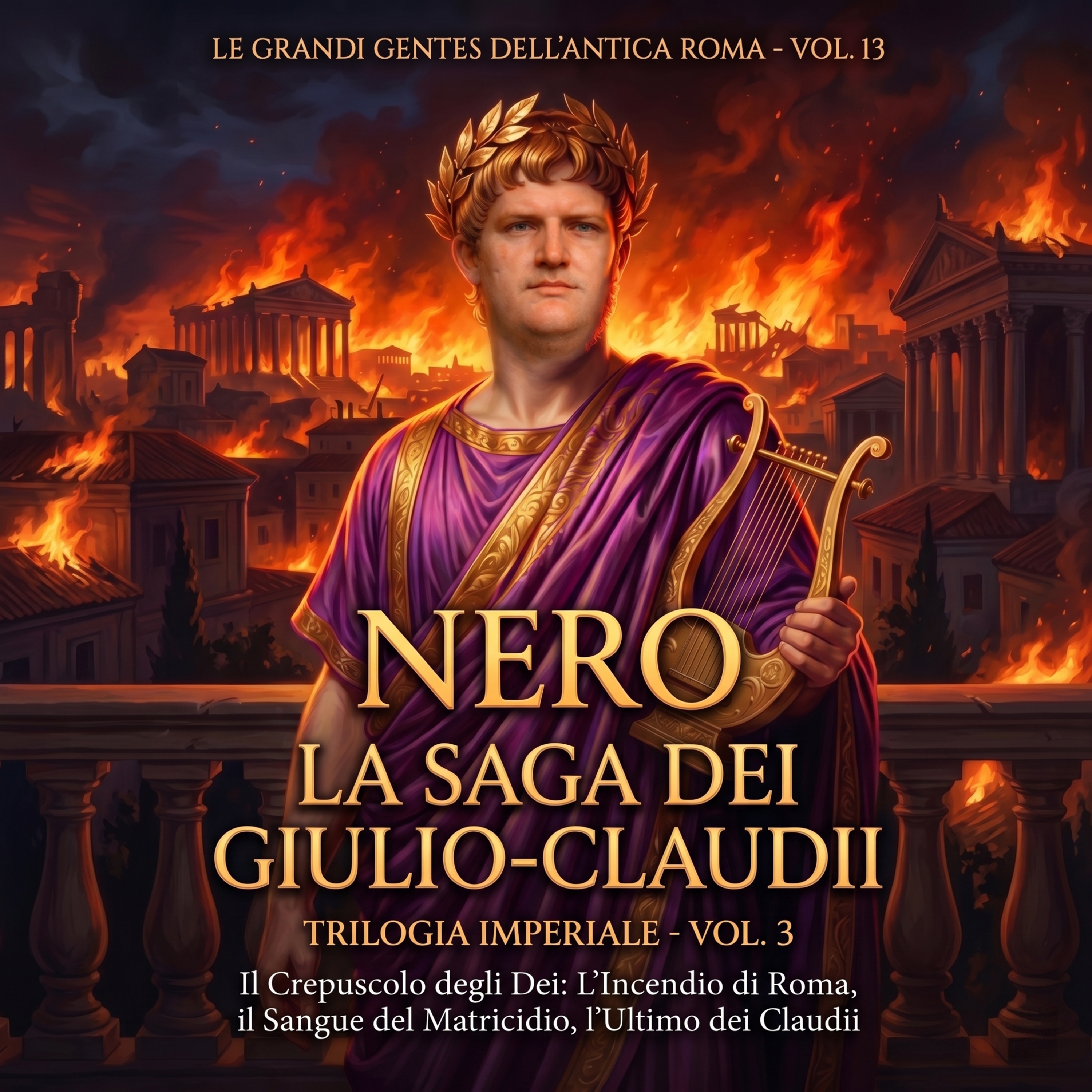La Saga dei Giulio-Claudii: Trilogia Imperiale - Vol. 3: Il Crepuscolo degli Dei: L'Incendio di Roma, il Sangue del Matricidio, l'Ultimo dei Claudii episode artwork