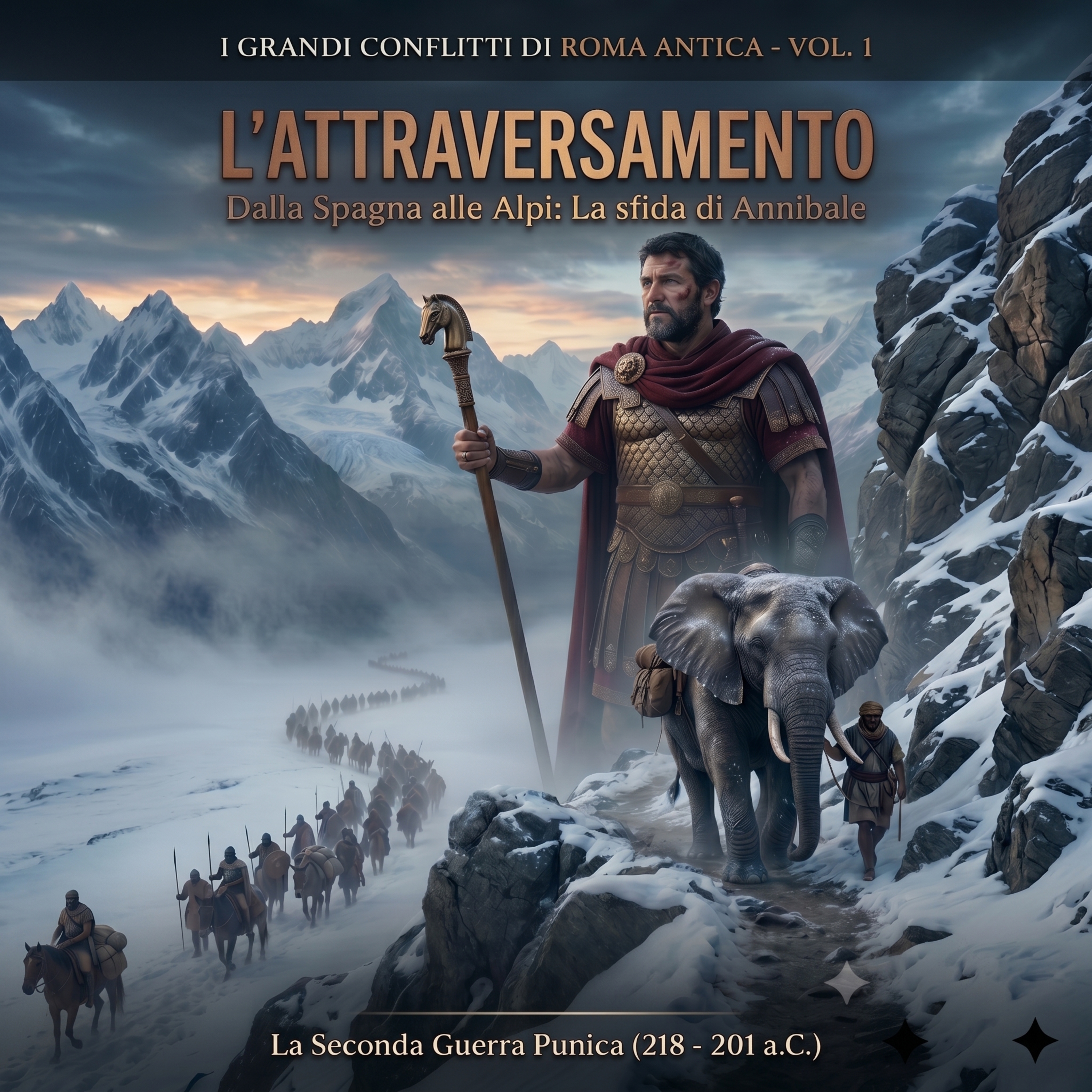 SECONDA GUERRA PUNICA - Volume 1: L'Attraversamento: Dalla Spagna alle Alpi, la Sfida di Annibale
