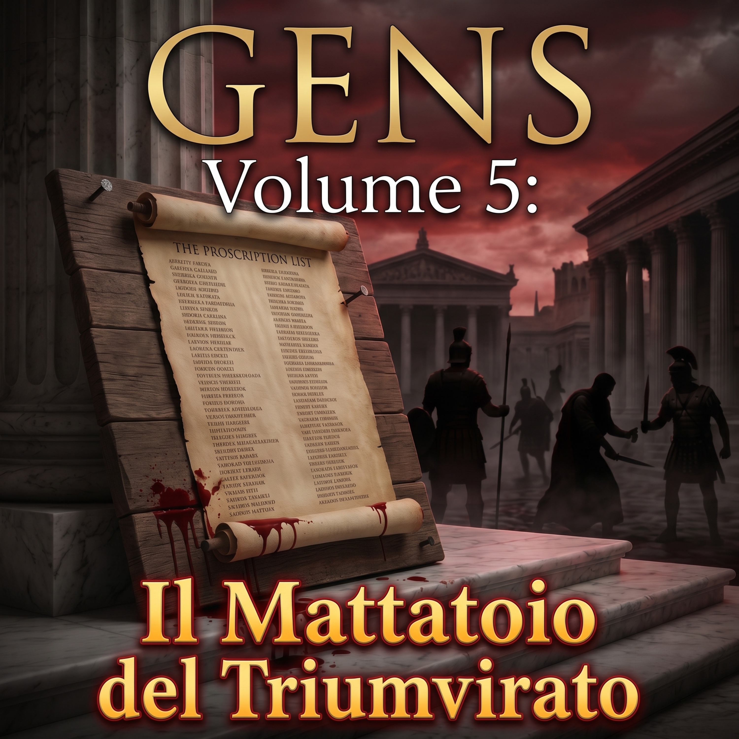 GENS Vol. 5 - IL MATTATOIO DEL TRIUMVIRATO: Le Proscrizioni e la Fine della Nobilitas