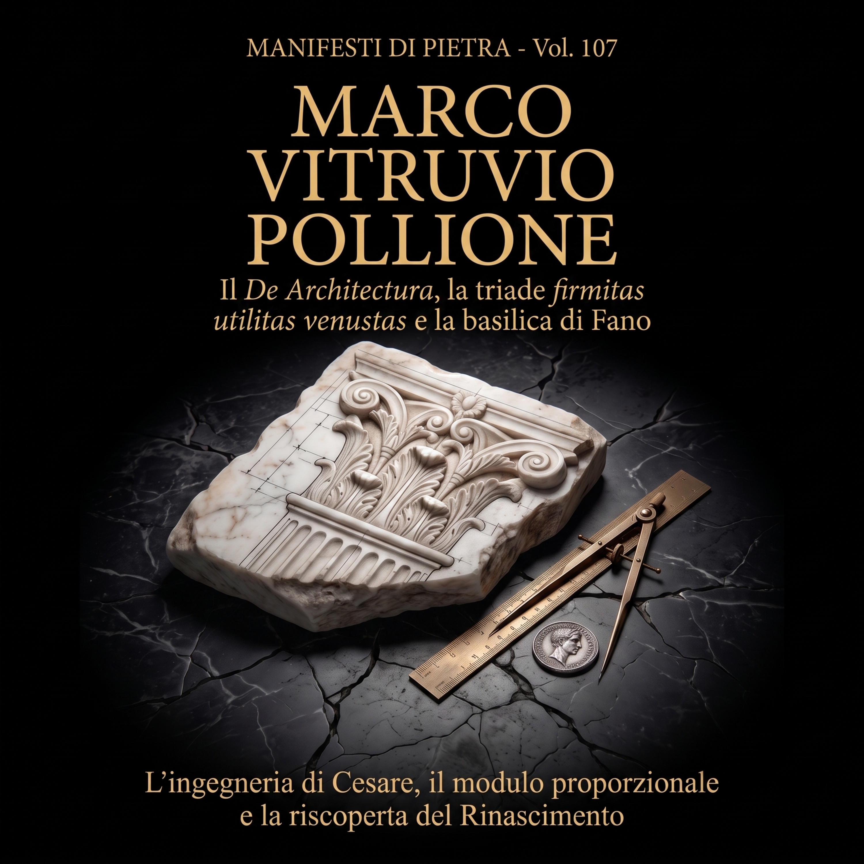 Marco Vitruvio Pollione: De architectura, la triade firmitas utilitas venustas e la basilica di Fano