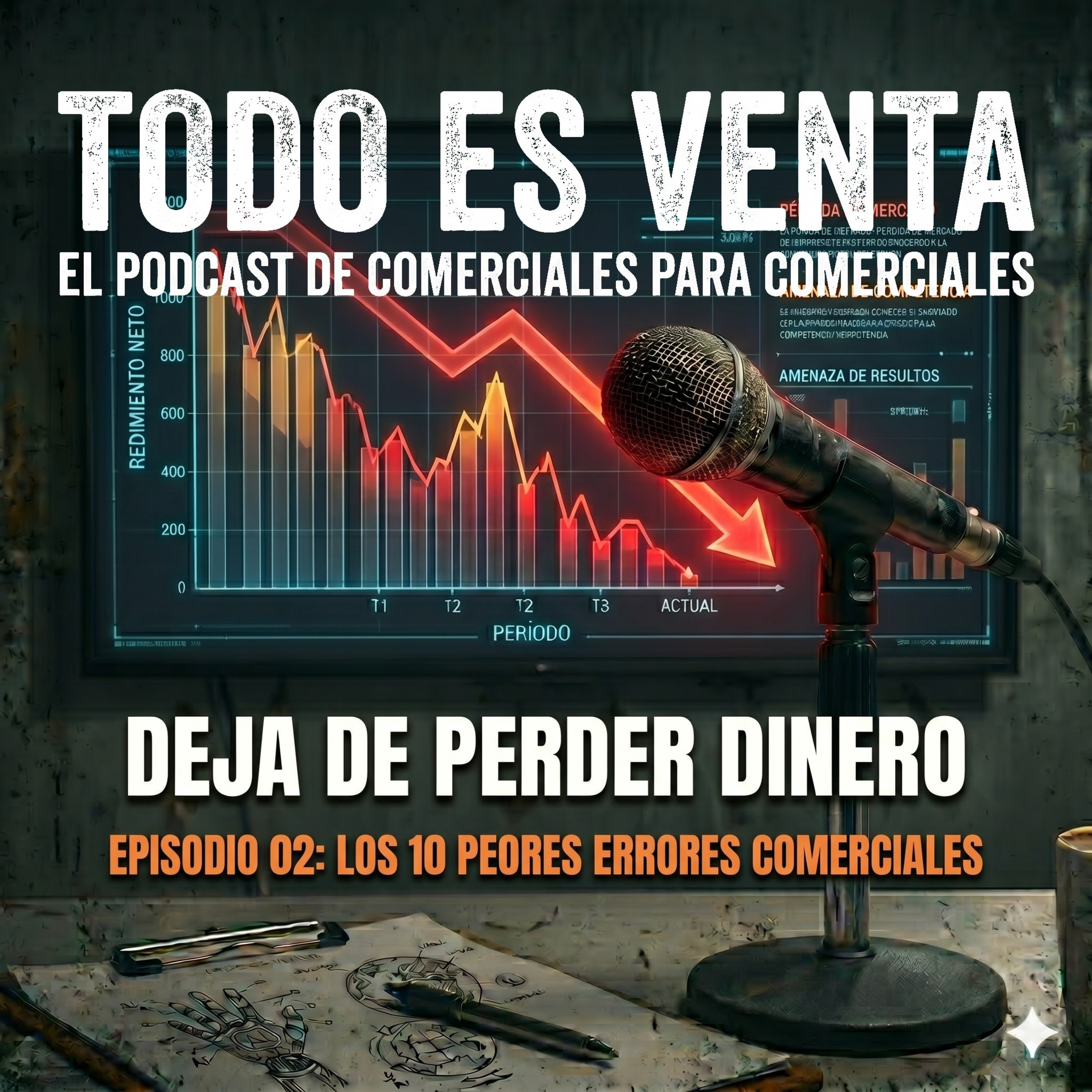 EP 02 | 10 Errores comerciales que están hundiendo tus ventas episode artwork