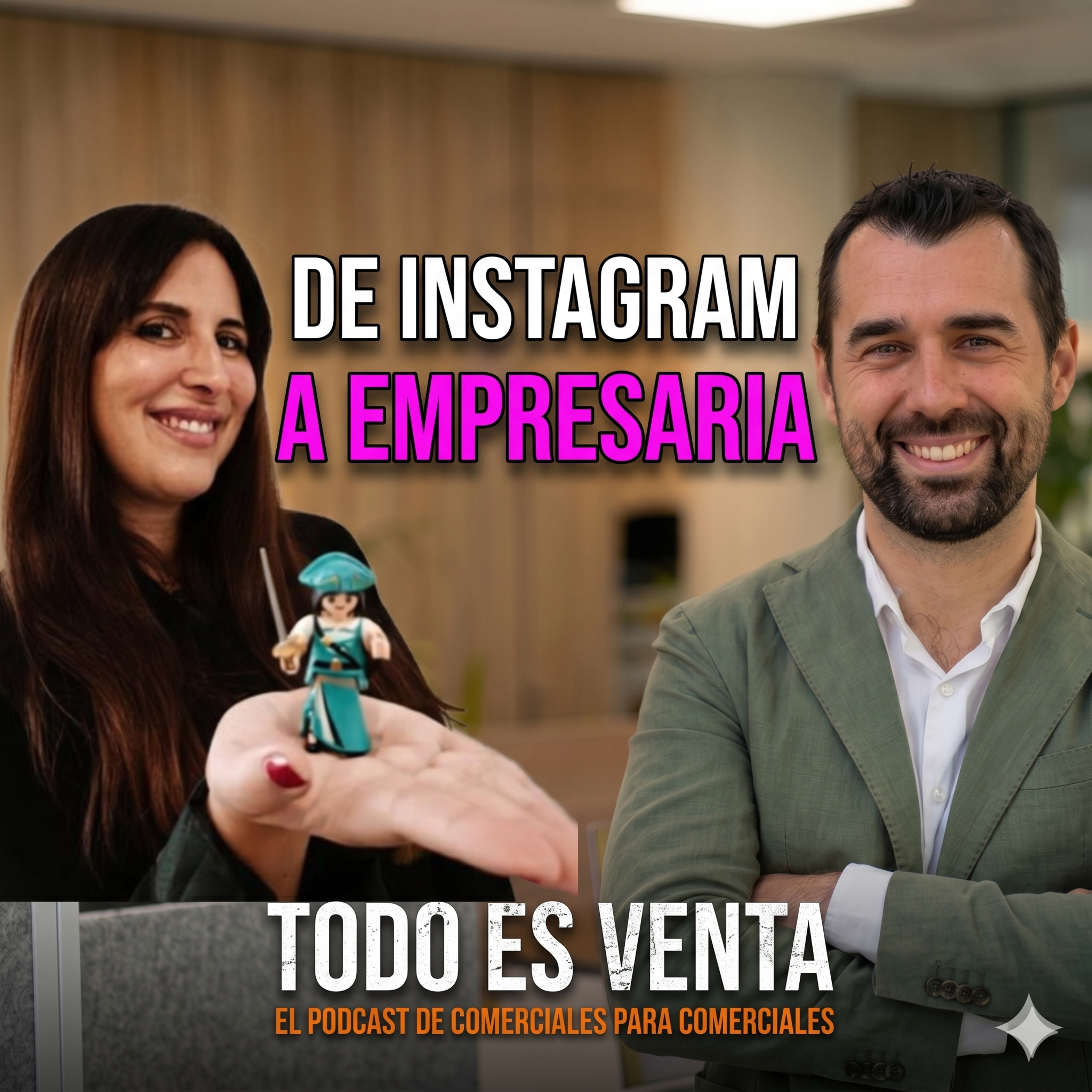 EP 07 | De creadora de memes en Instagram A EMPRESARIA. Entrevista a Andrea Carbonell, La Bucanera, Headhunter de logística episode artwork