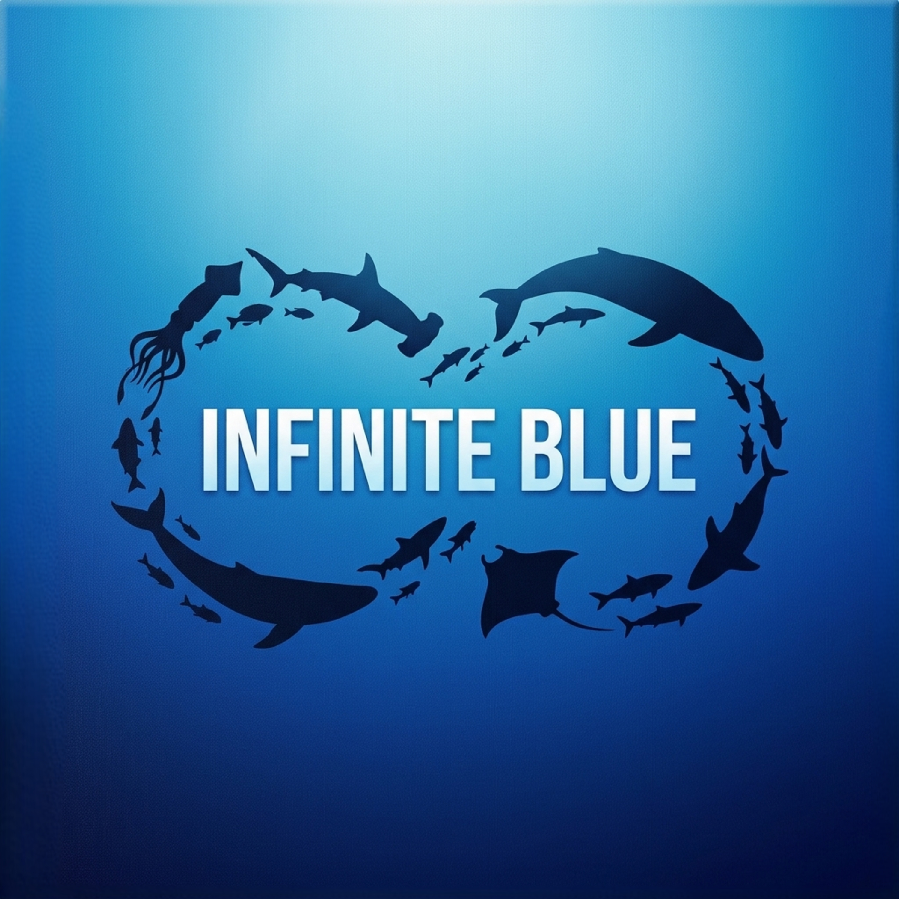 کاور Infinite Blue | غرق در رازهای ژرفای بیانتها