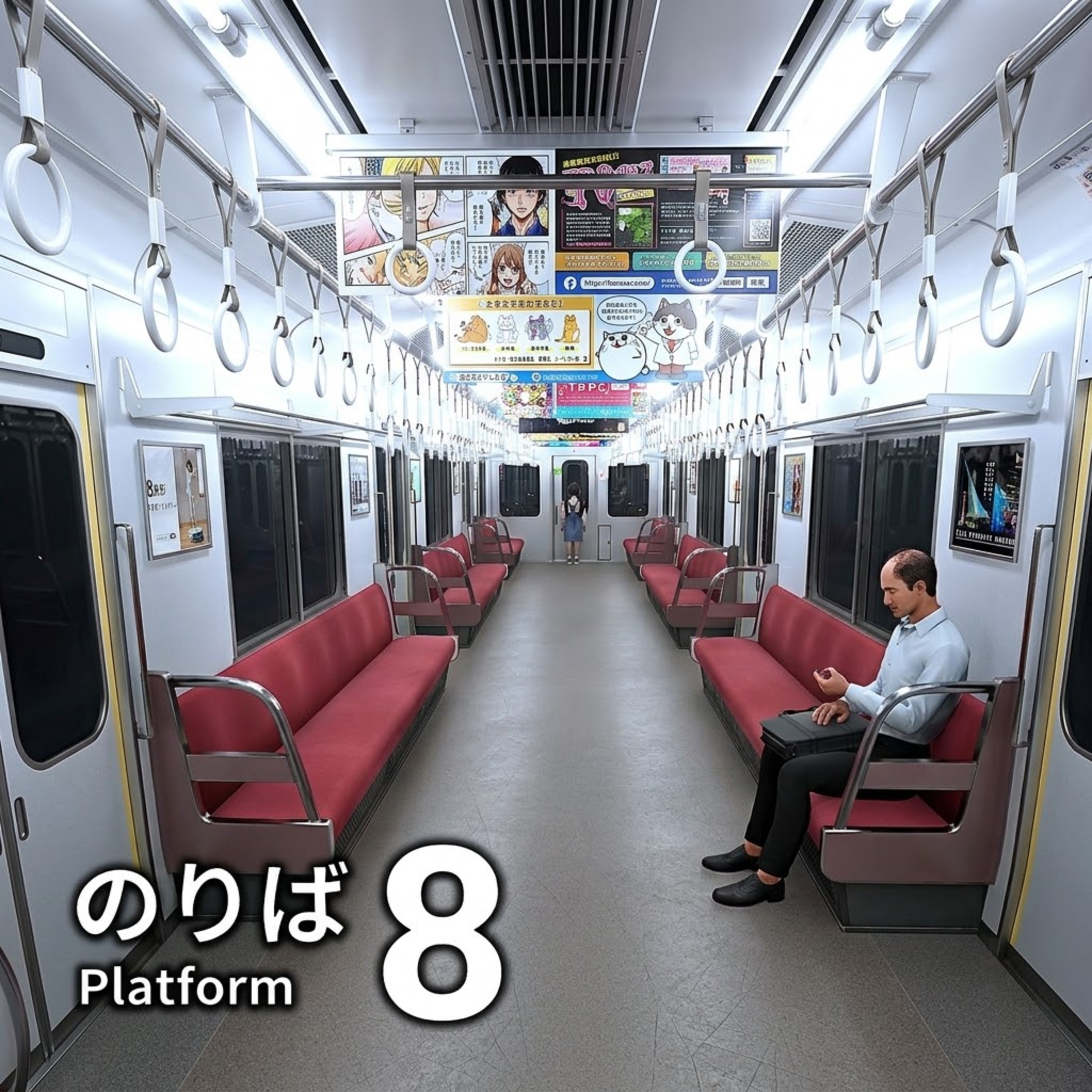 کاور Platform 8 | کابوس بیانتهای قطار شهری در دالانهای تاریک