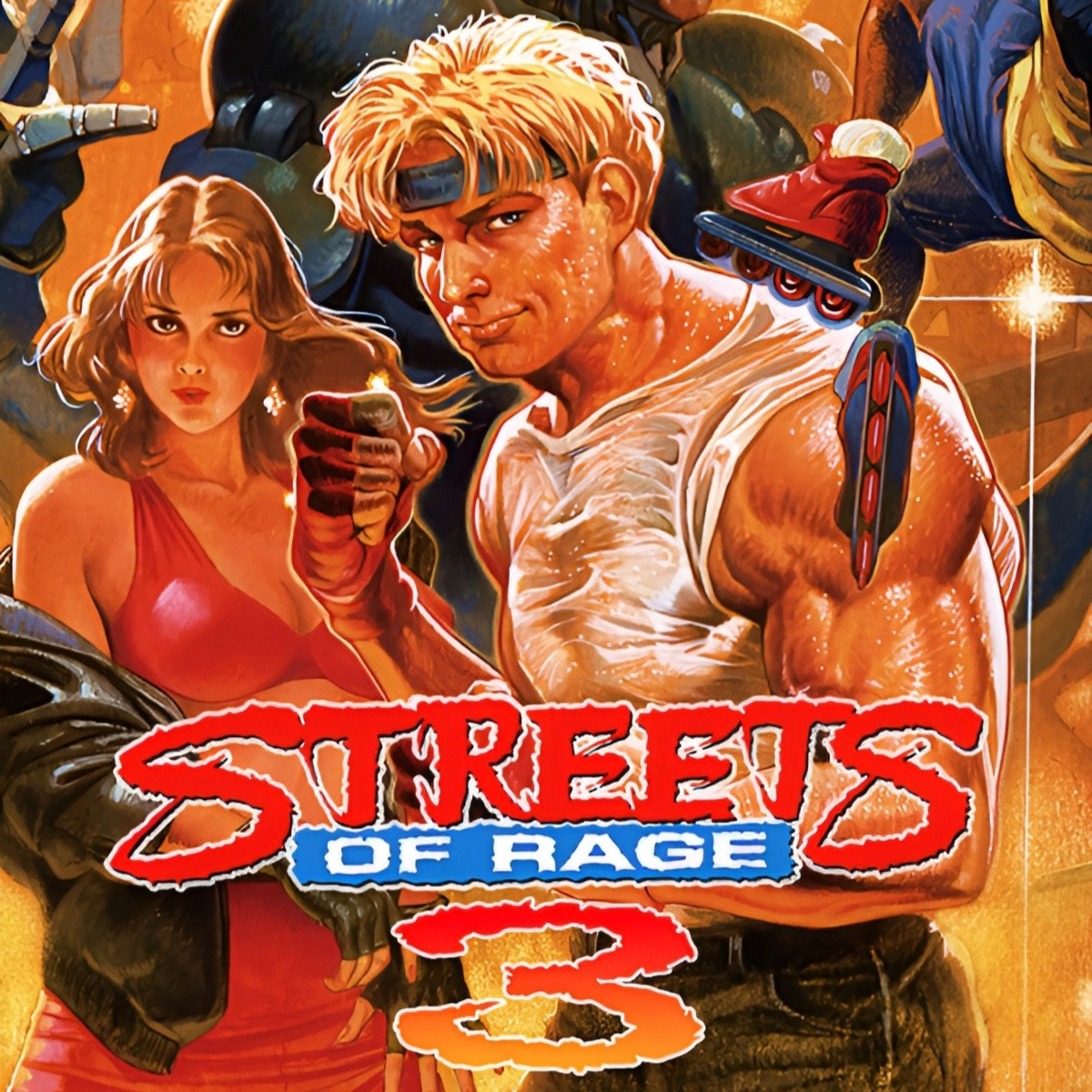 کاور Streets of Rage 3 | نبرد نهایی با همزادهای روباتیک در خیابانهای آشوب