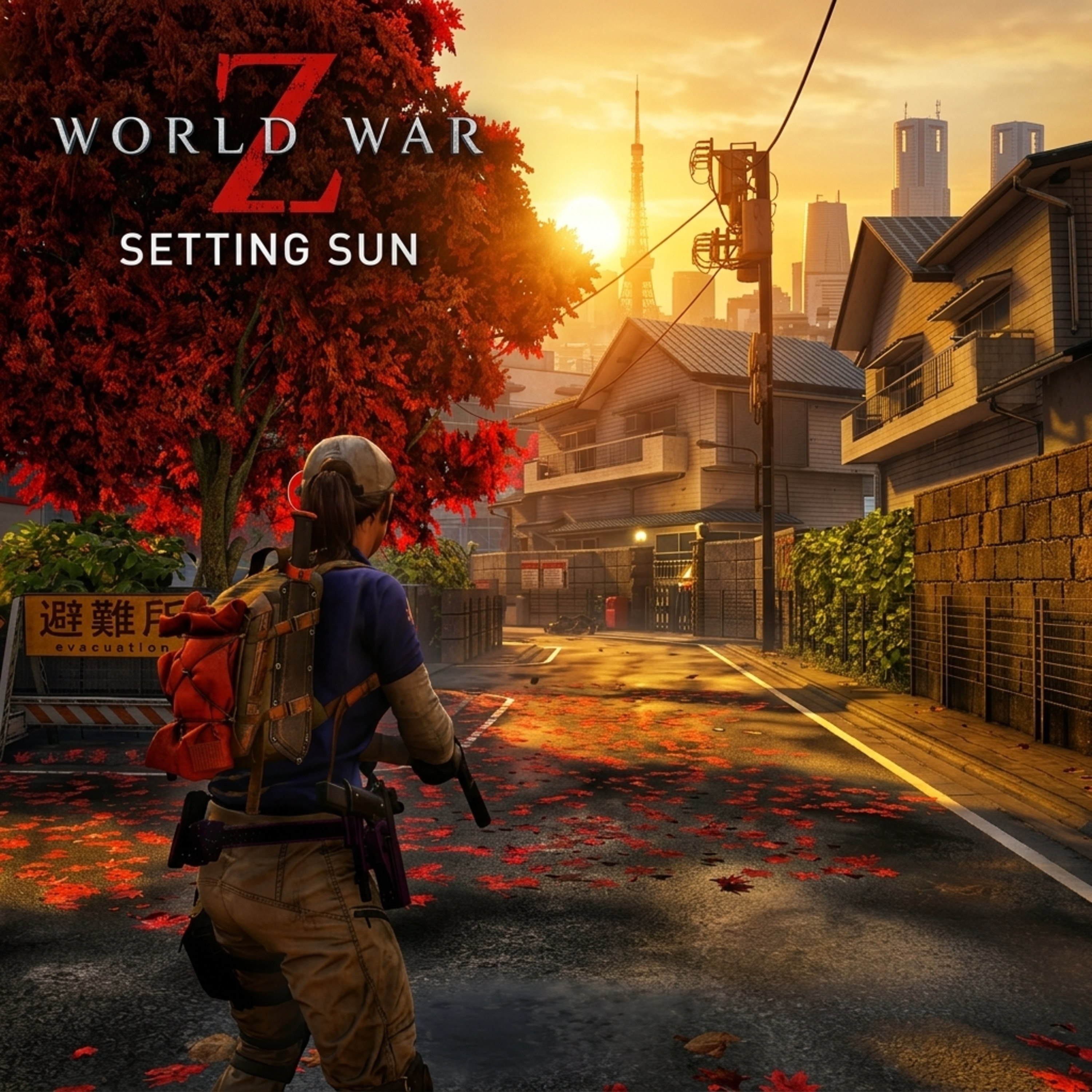 کاور World War Z - Tokyo Setting Sun | آخرین عقبنشینی در شفق غروب آفتاب