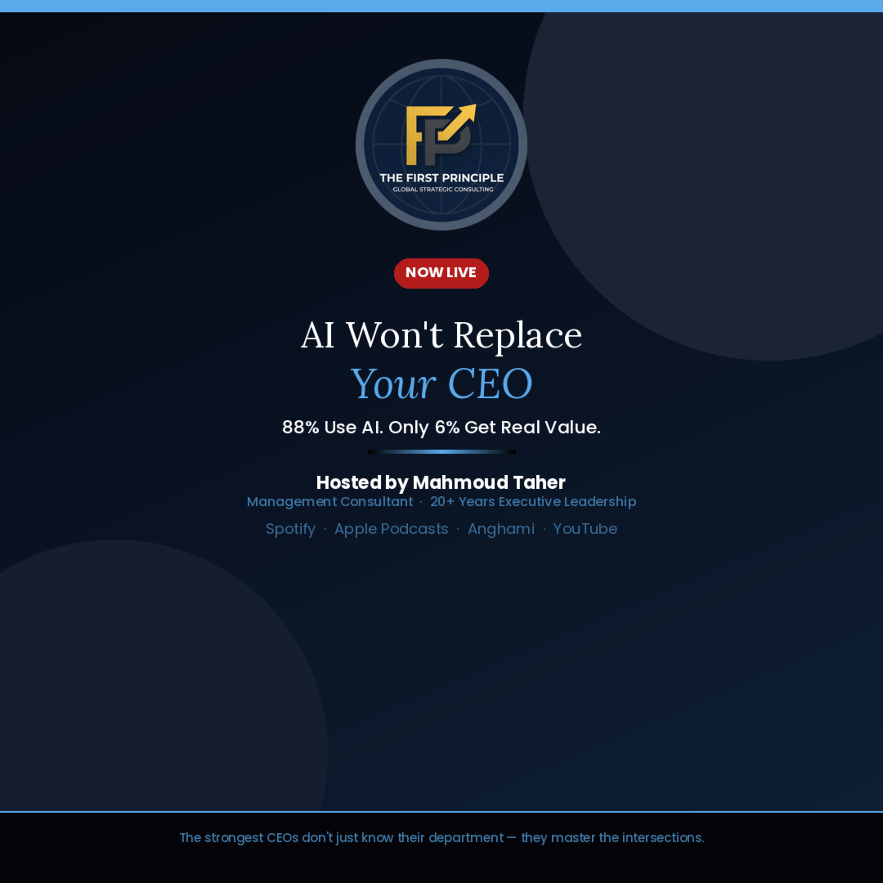 AI Won't Replace Your CEO