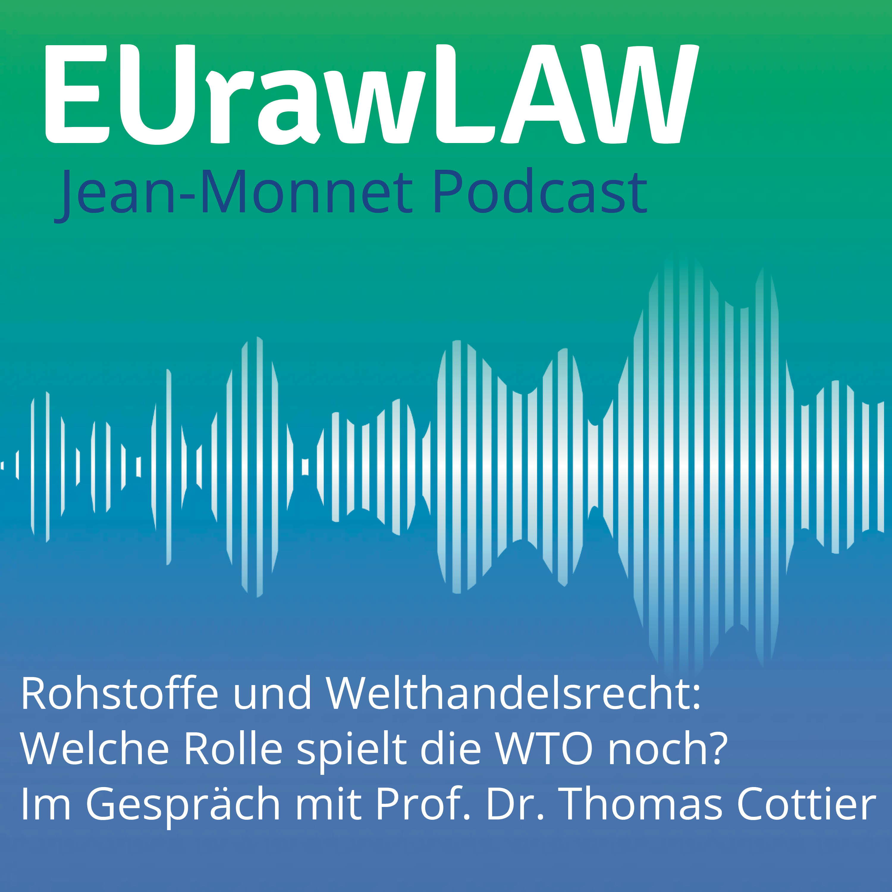 Rohstoffe und Welthandelsrecht: Welche Rolle spielt die WTO noch? Im Gespräch mit Prof. Dr. Thomas Cottier episode artwork