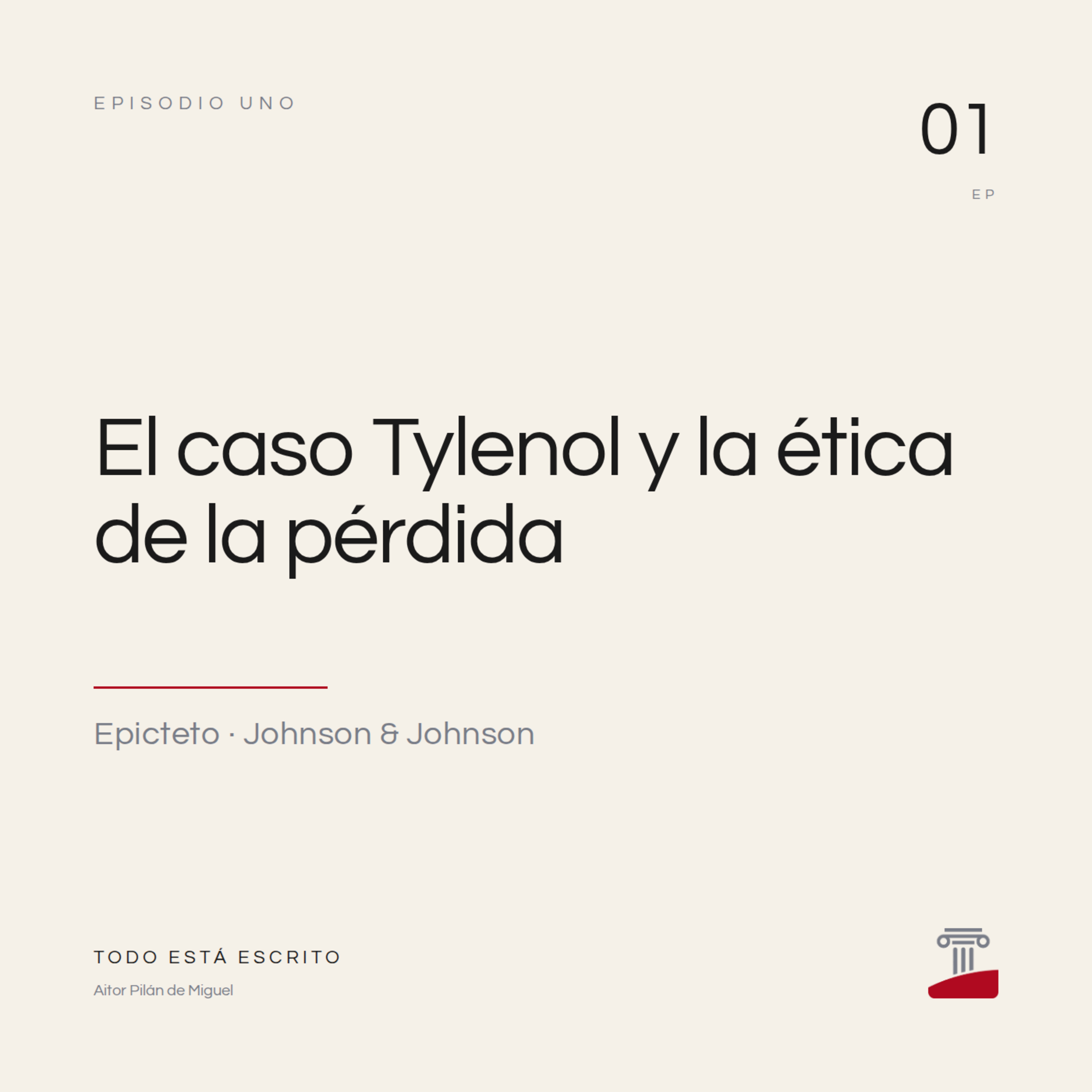 El caso Tylenol y la ética de la pérdida episode artwork