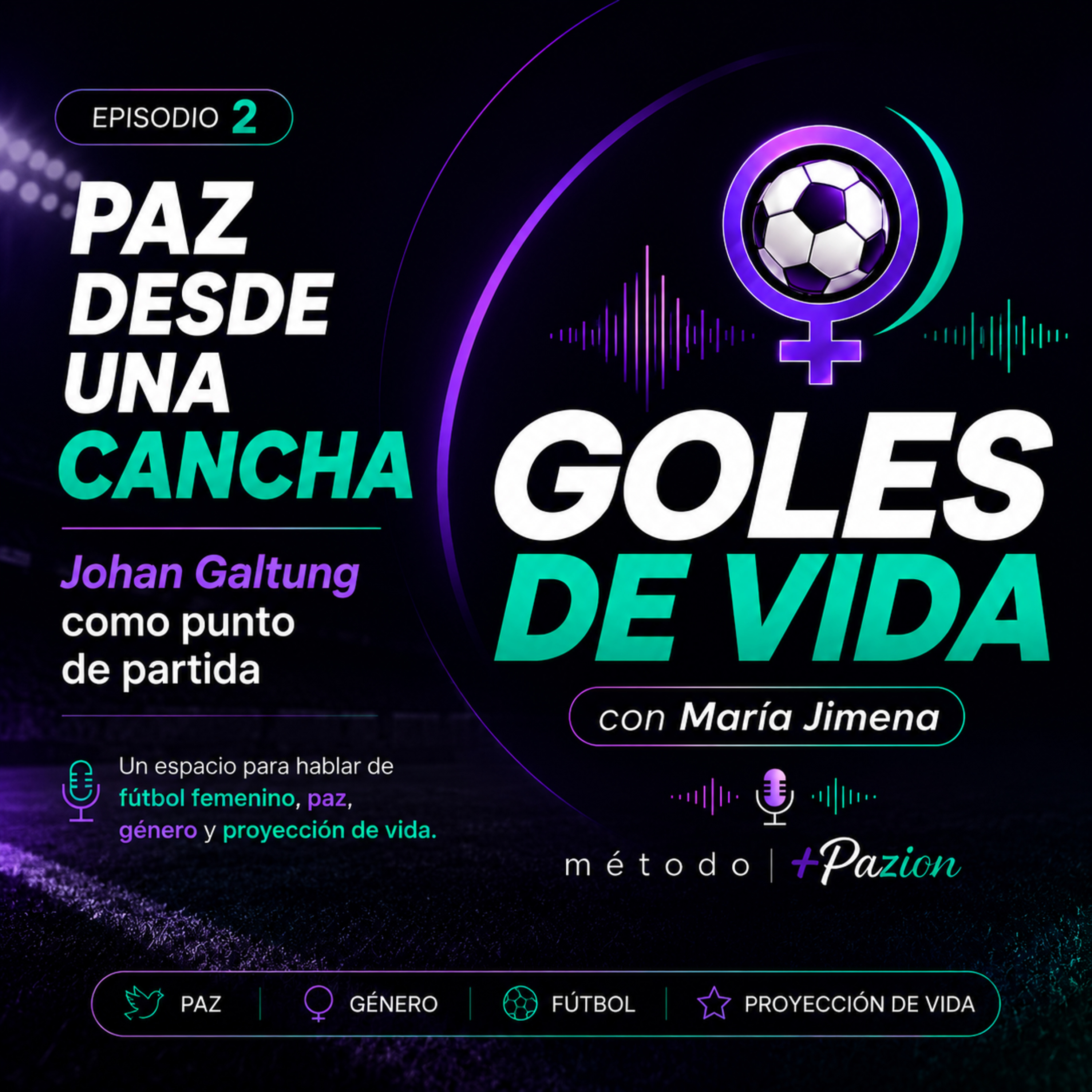 Episodio 2 | Paz desde una cancha - Johan Galtung como punto de partida episode artwork