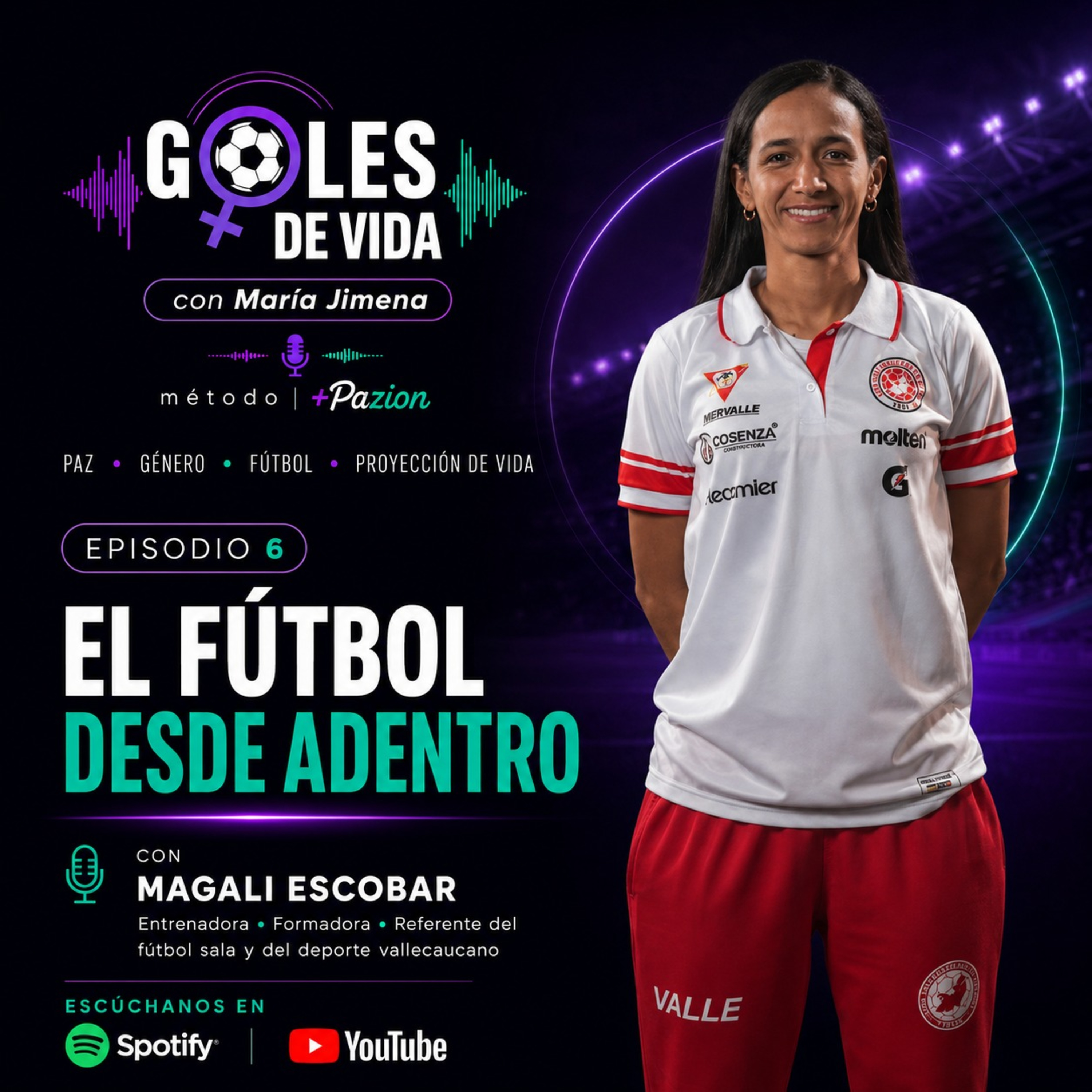 Episodio 6 | El fútbol desde adentro, con Magali Escobar episode artwork