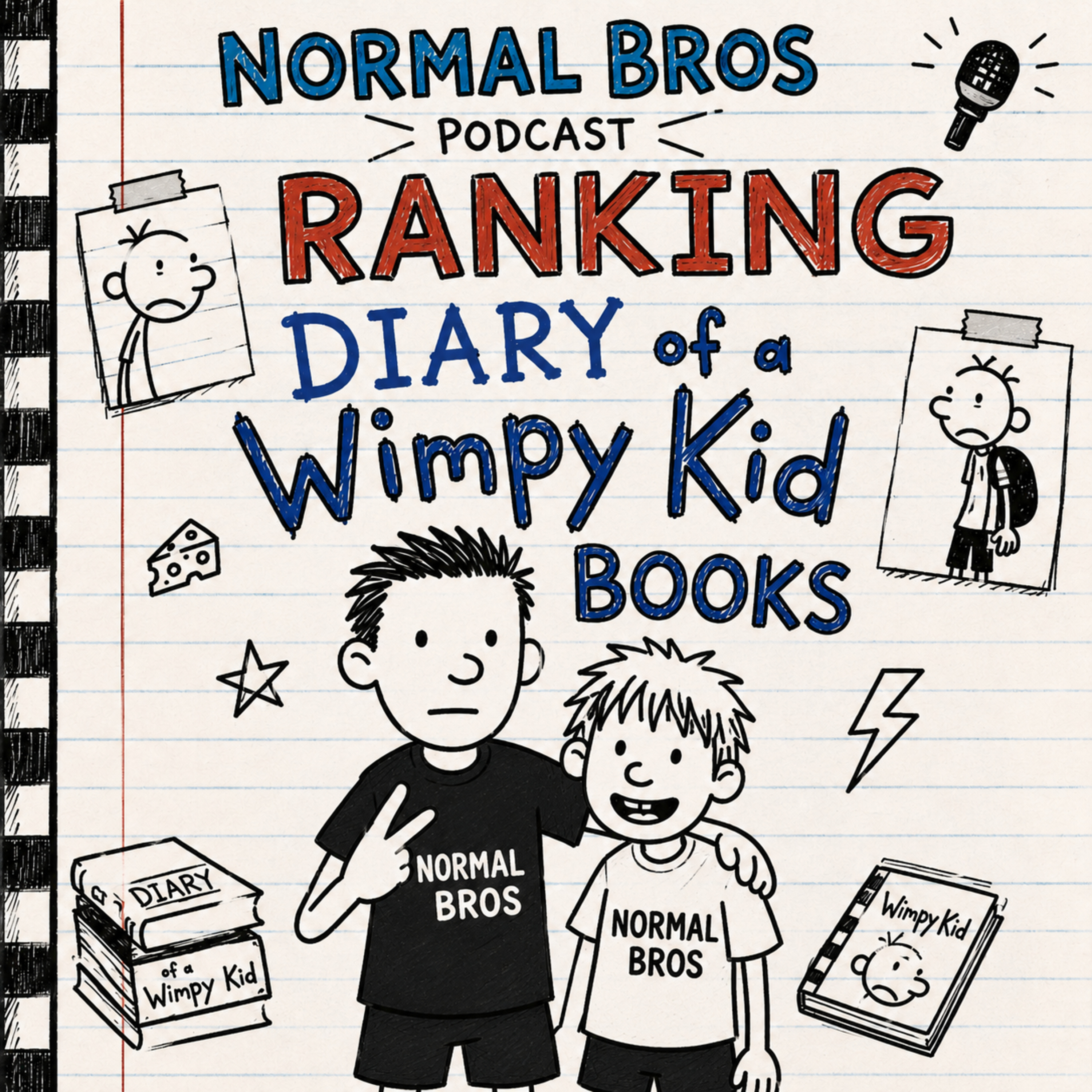Ranking Diary Of A Wimpy Kid episode artwork