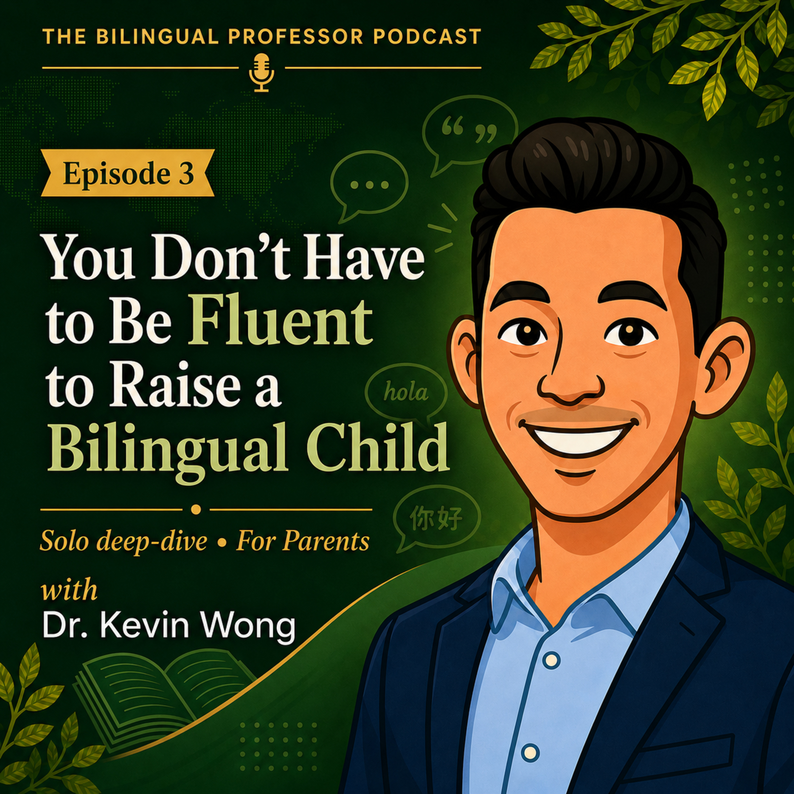 EP3: You Don't Have to Be Fluent to Raise a Bilingual Child