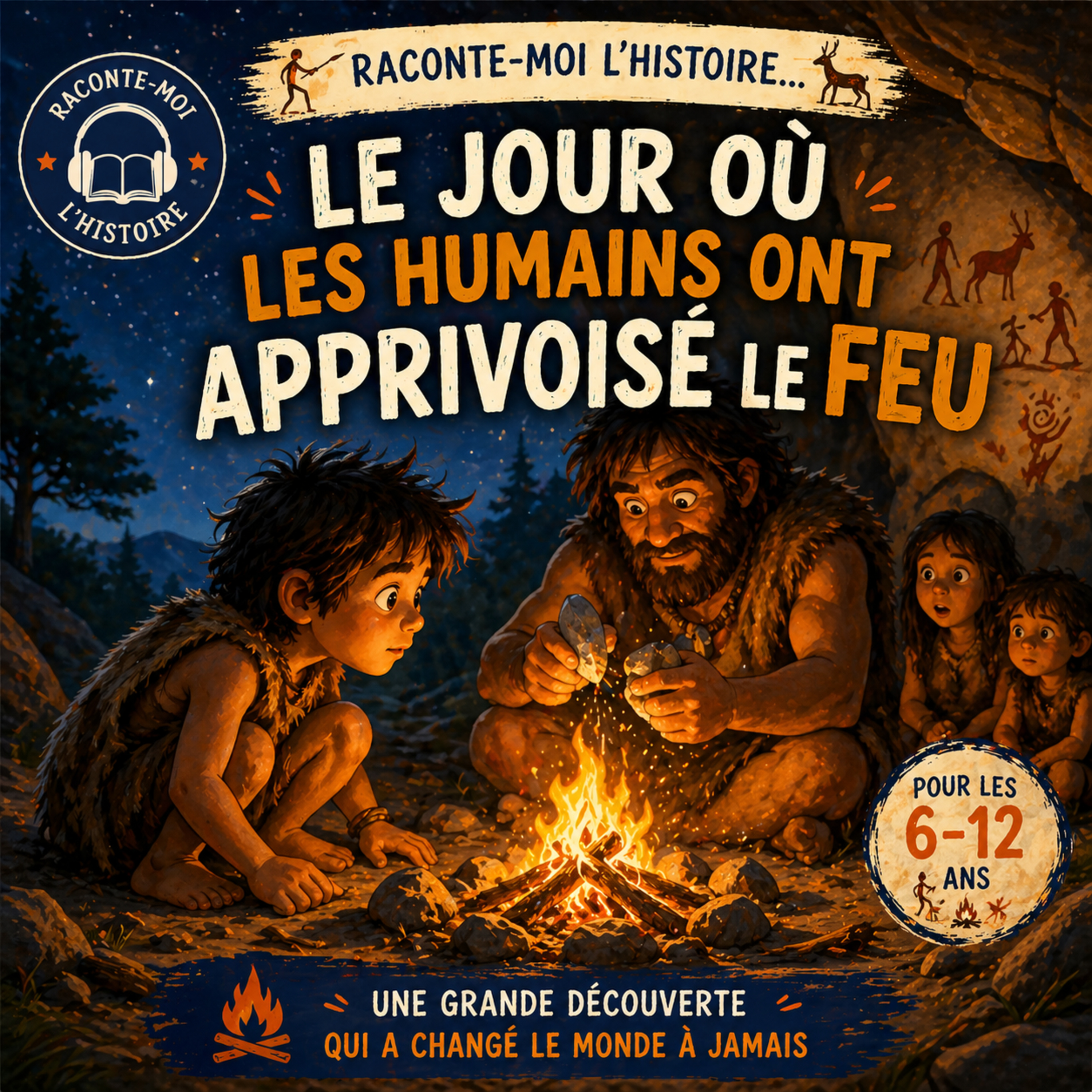Le feu – le jour où les humains l’ont apprivoisé