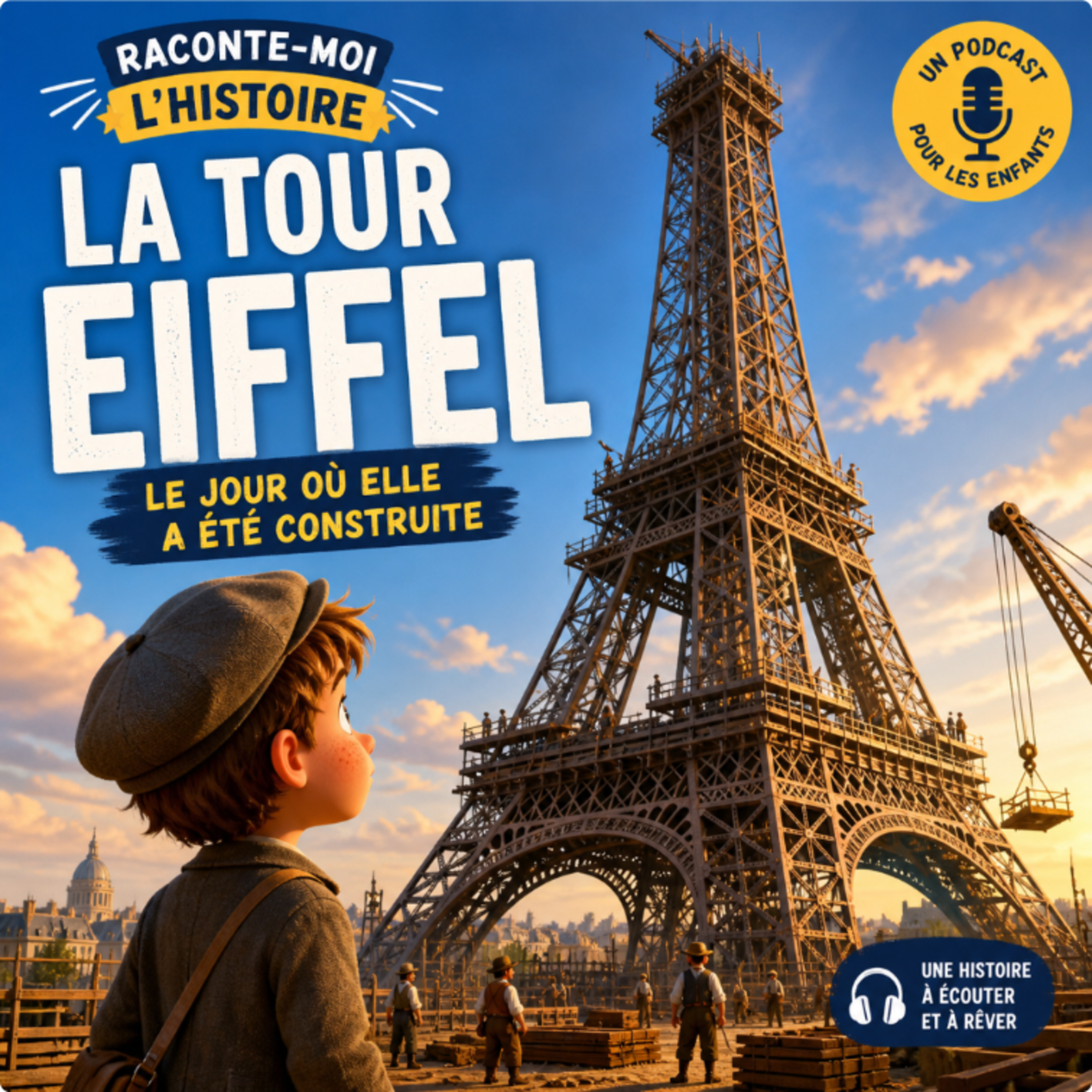 La Tour Eiffel – le jour où elle a été construite