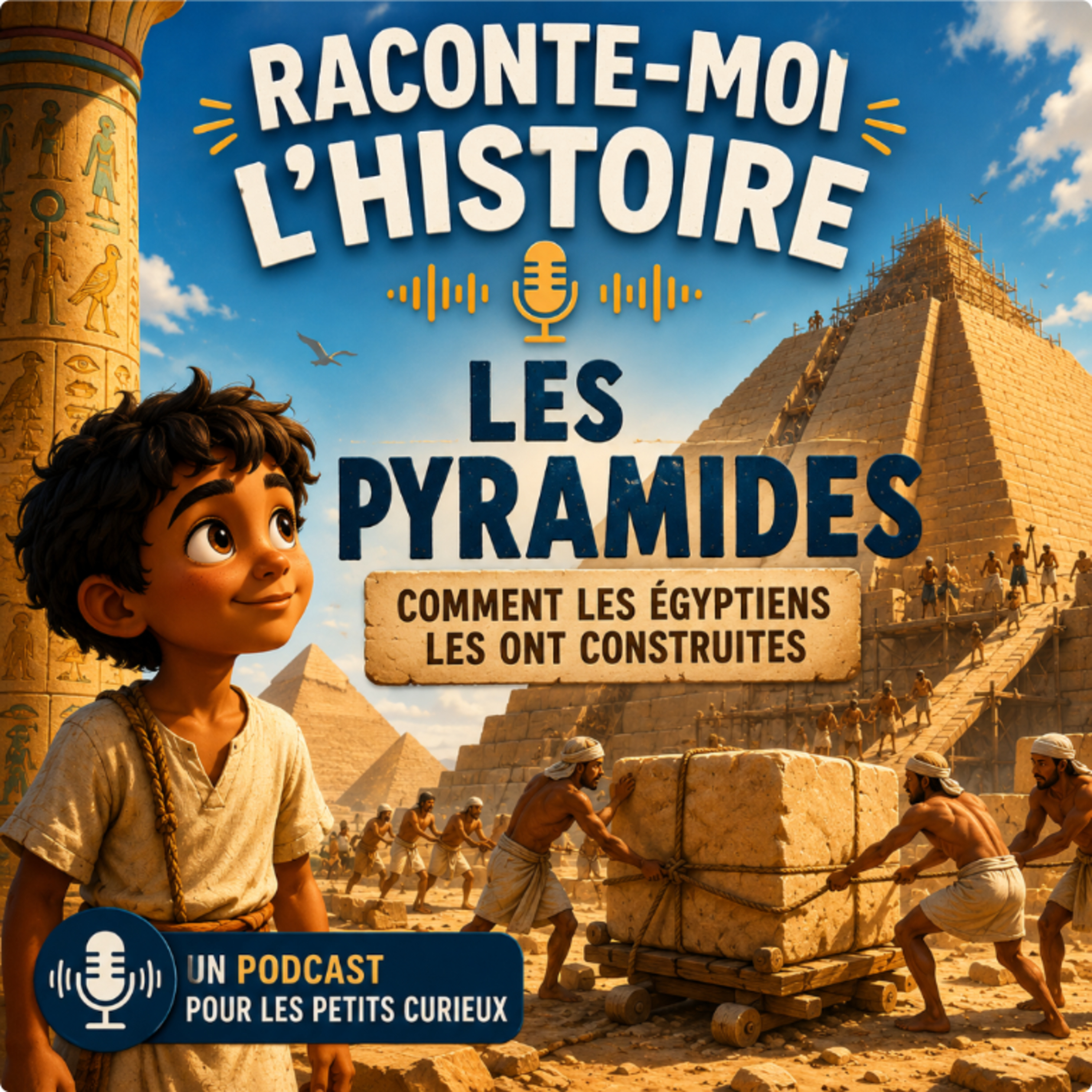Les pyramides – comment les Égyptiens les ont construites