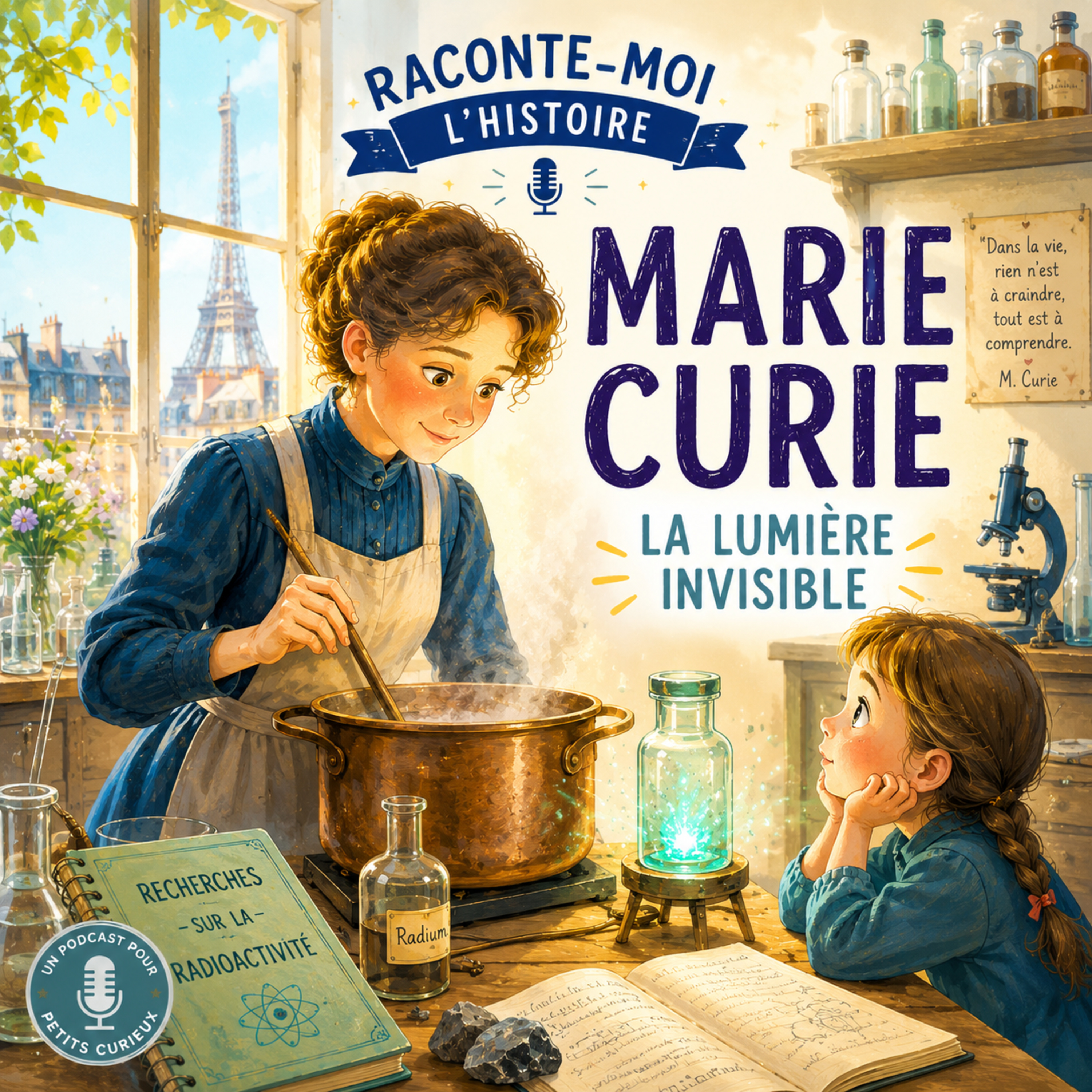 Marie Curie – la lumière invisible