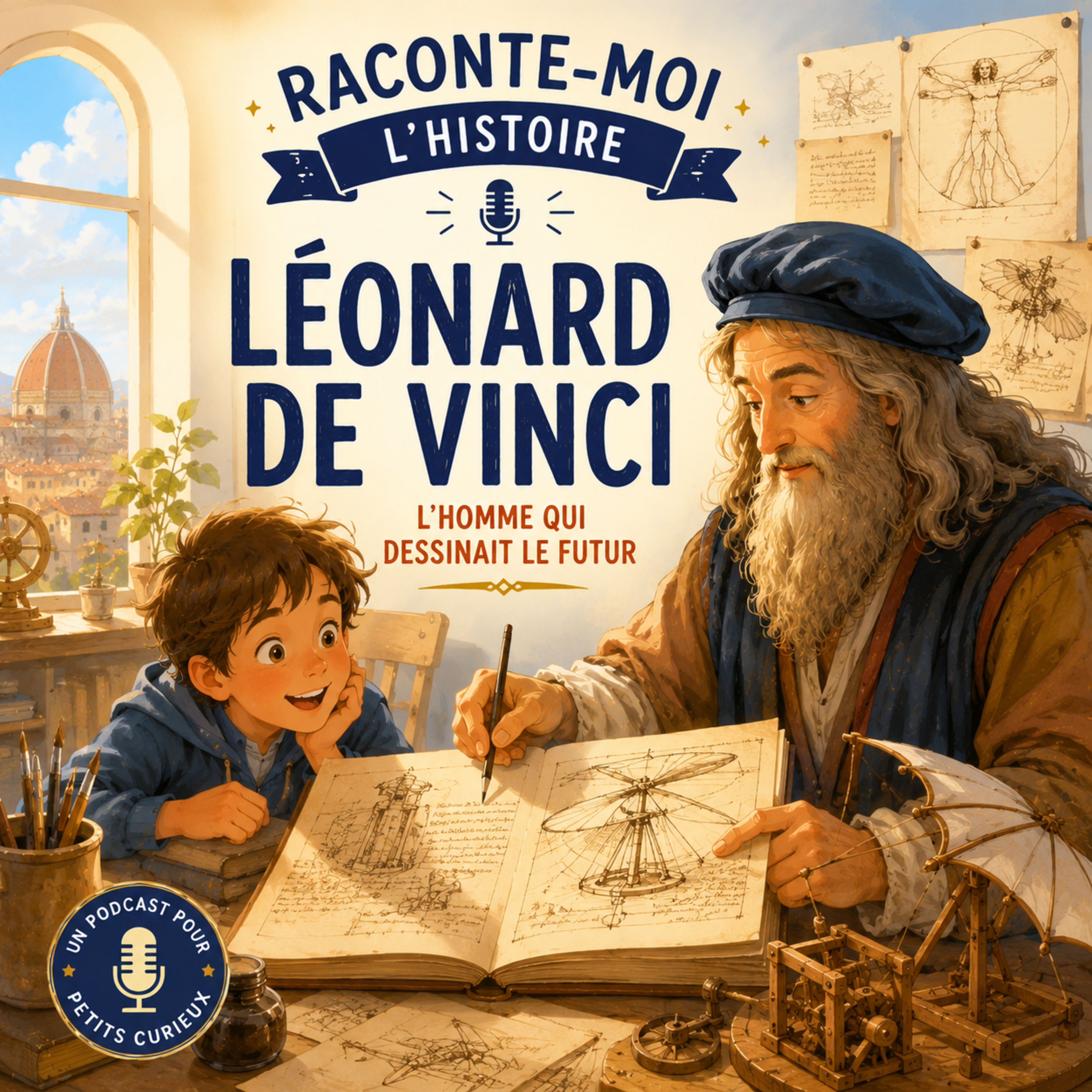 Léonard de Vinci – l’homme qui dessinait le futur
